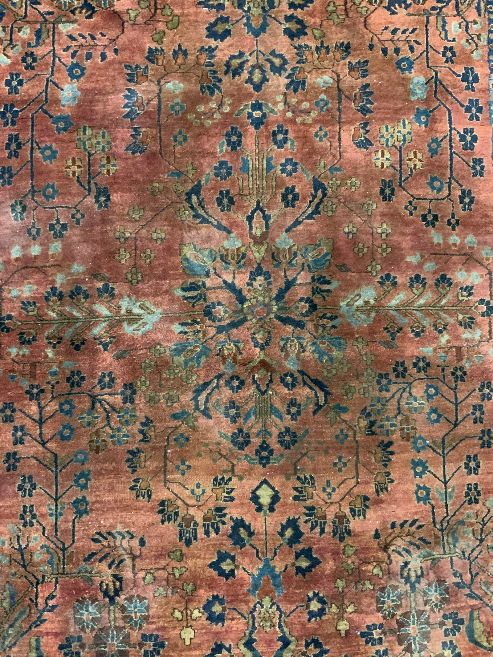 Antique Handmade Persian Wool Area Rug (1 of 7)