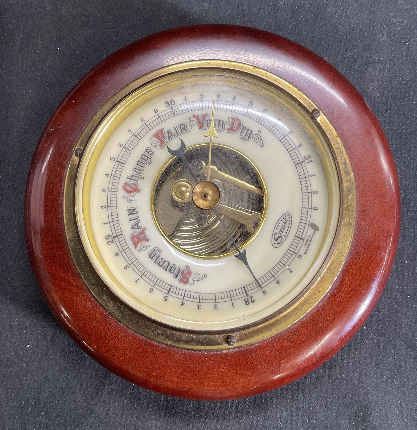 STELLAR Vintage West German Barometer (1 of 10)