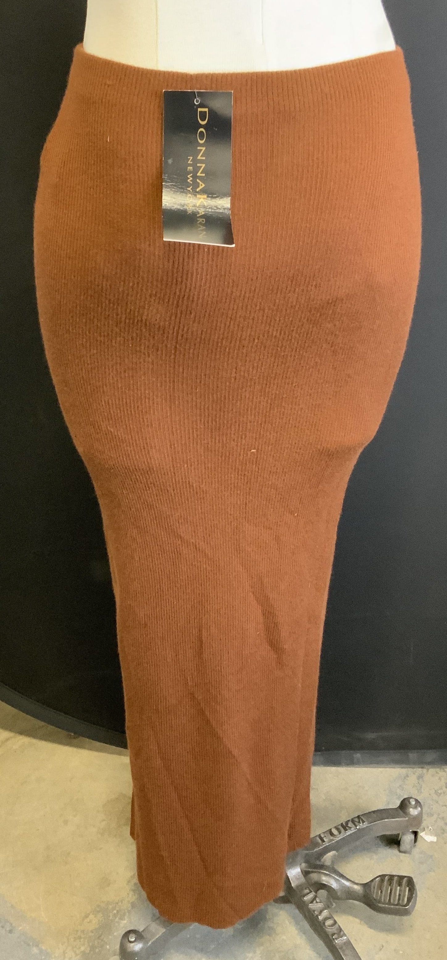 Donna Karan Brown Cashmere Skirt NWT (1 of 7)