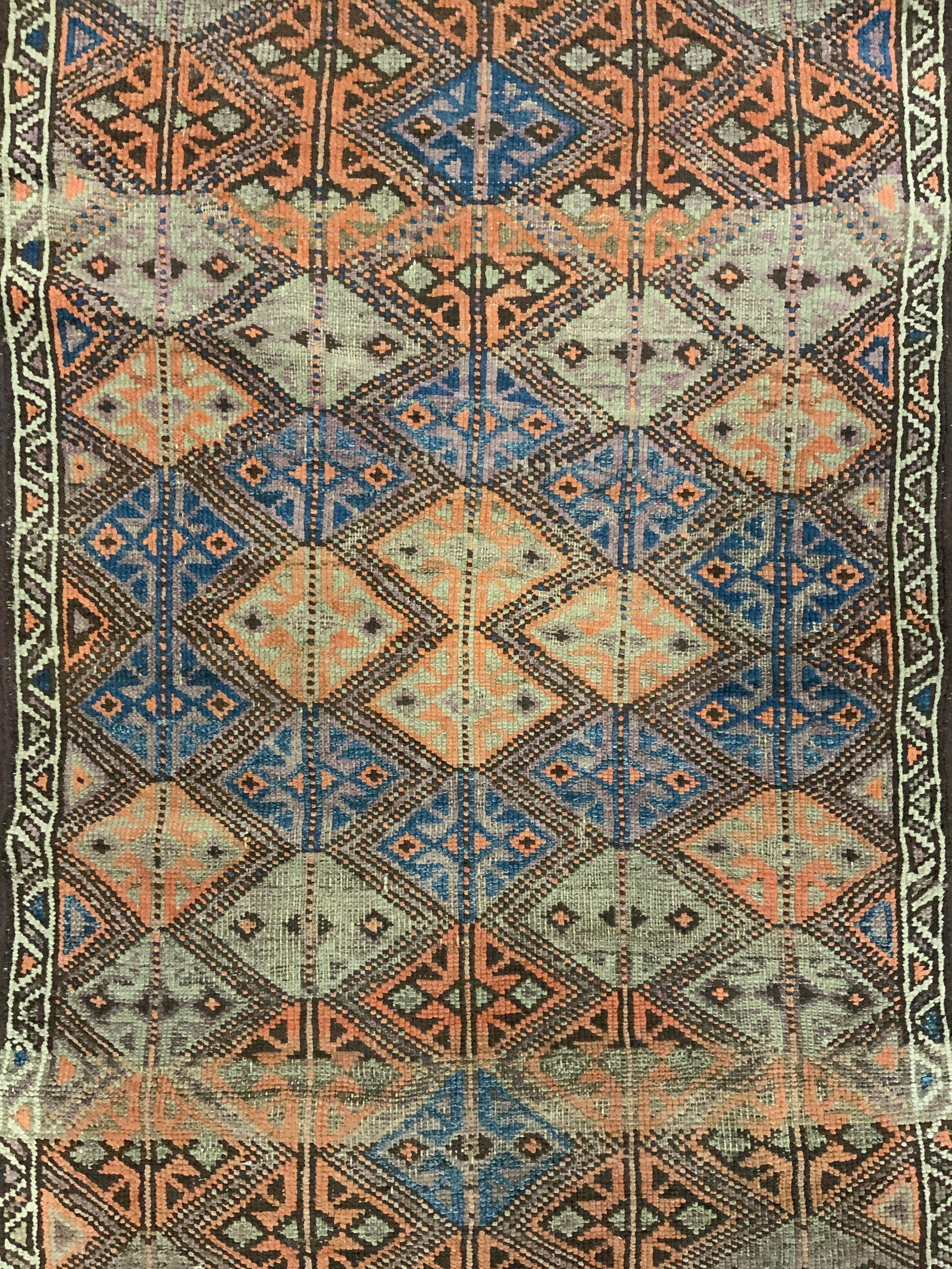 Antique Handmade Persian Gabbeh Wool Rug (1 of 6)