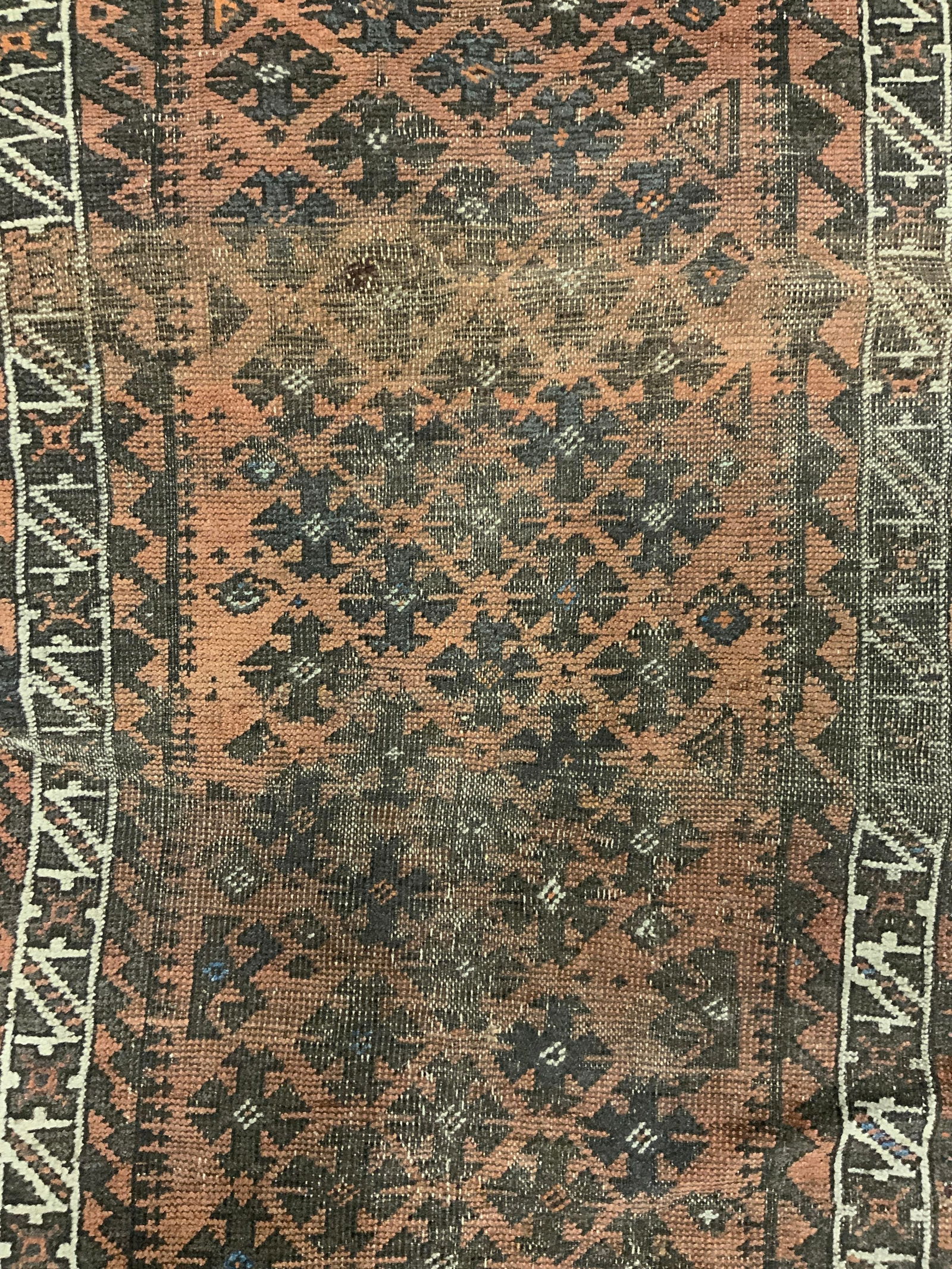 Antique Handmade Turkish Wool Area Rug (1 of 7)
