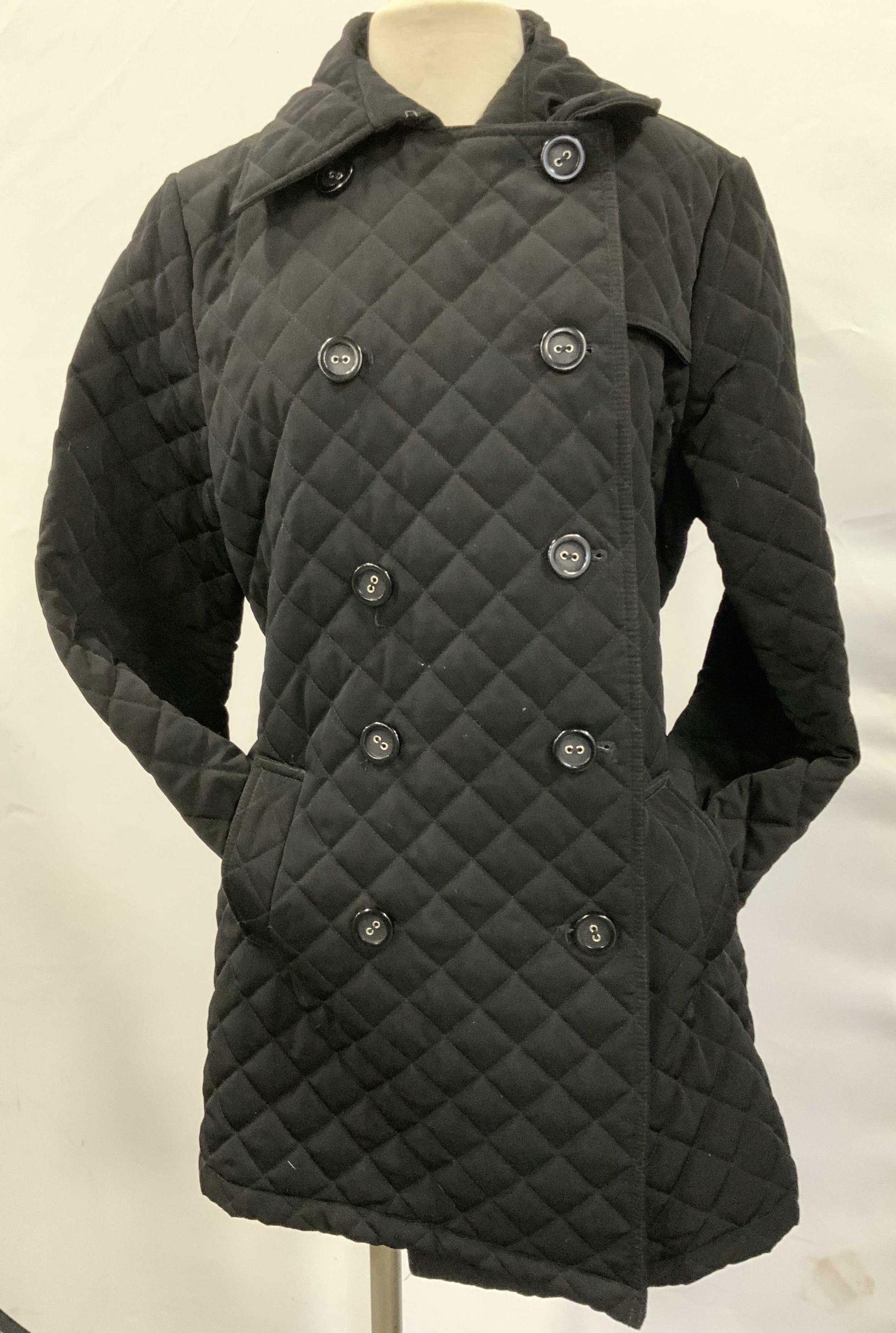 Calvin Klein Double Breasted Quilted Jacket (1 of 10)