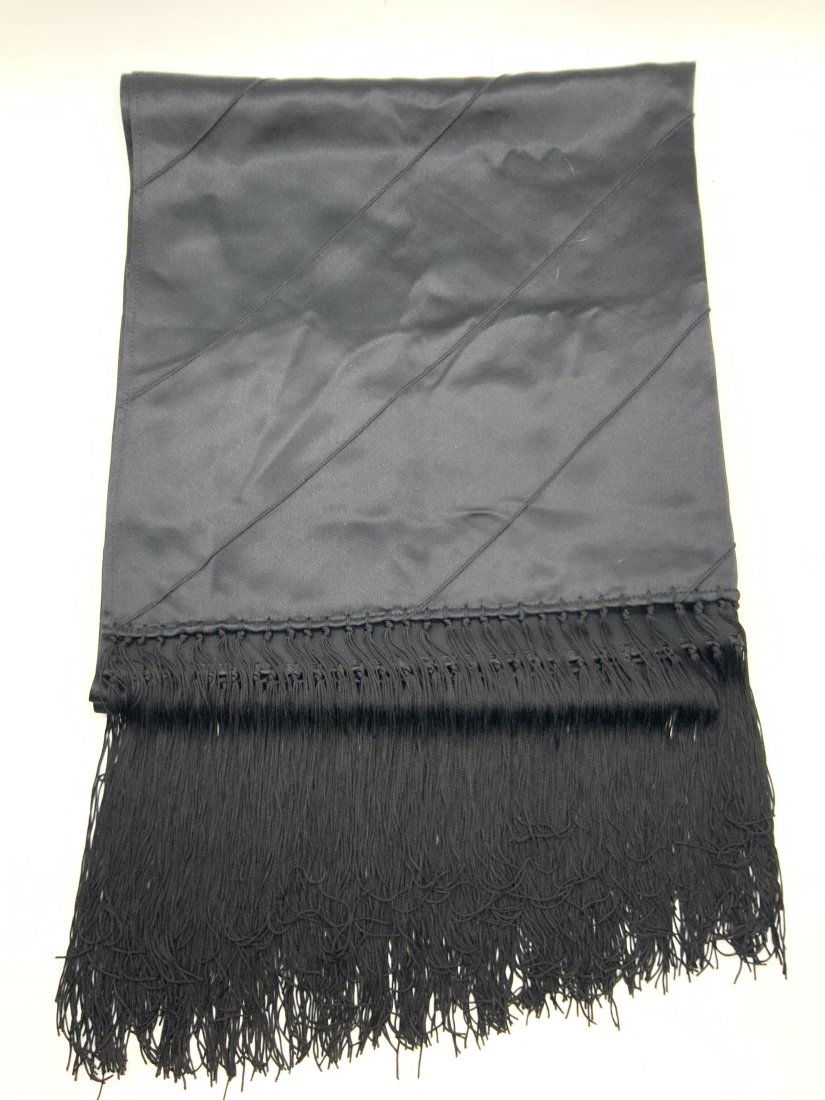 Fringe Material Blended Double Sided Scarf (1 of 6)