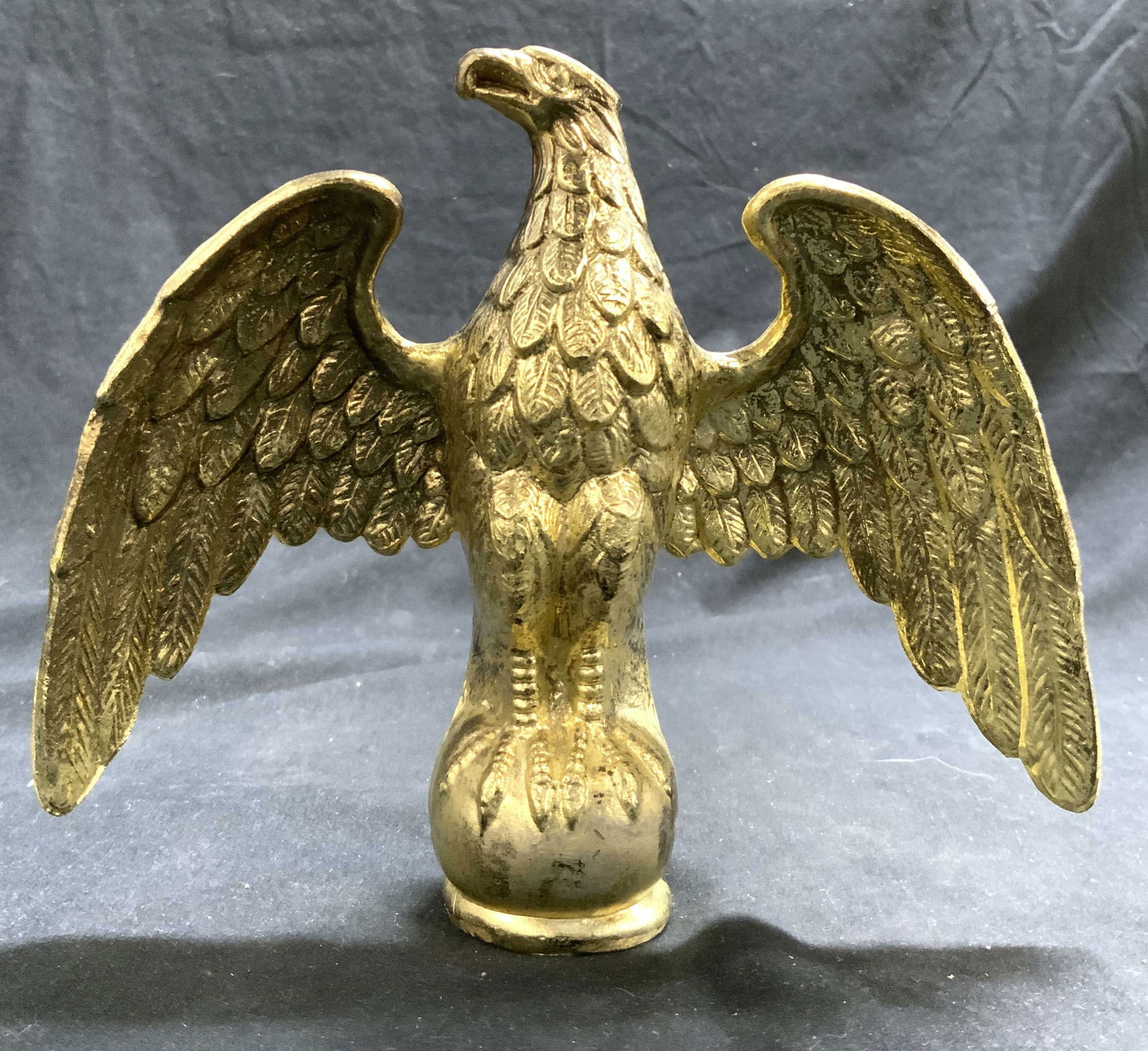 Gilt Metal Eagle Finial Flag Finial (1 of 7)