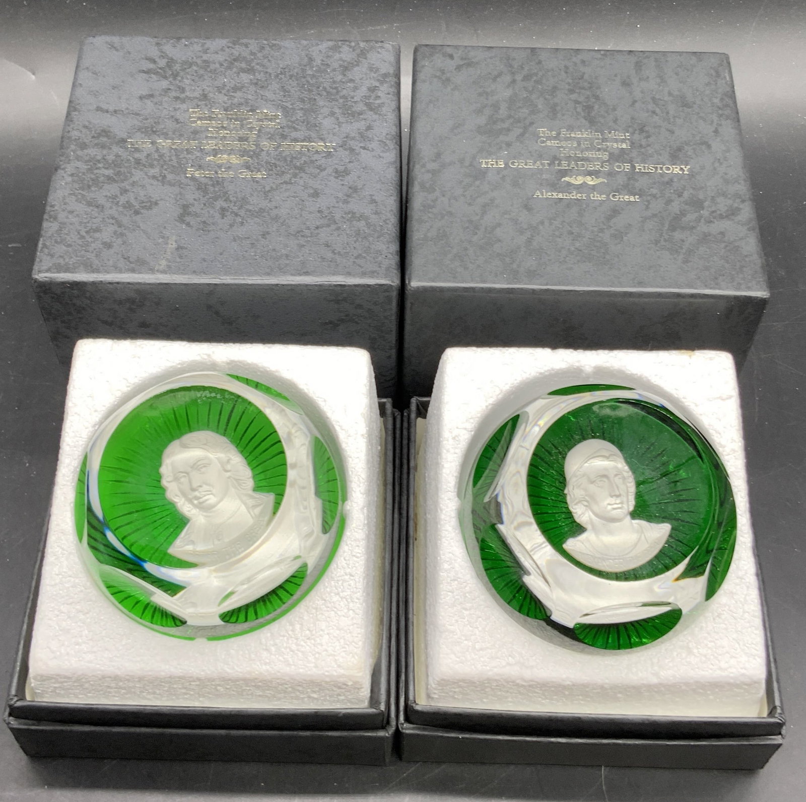 Pr BACCARAT FRANCE The Franklin Mint Paperweights (1 of 15)
