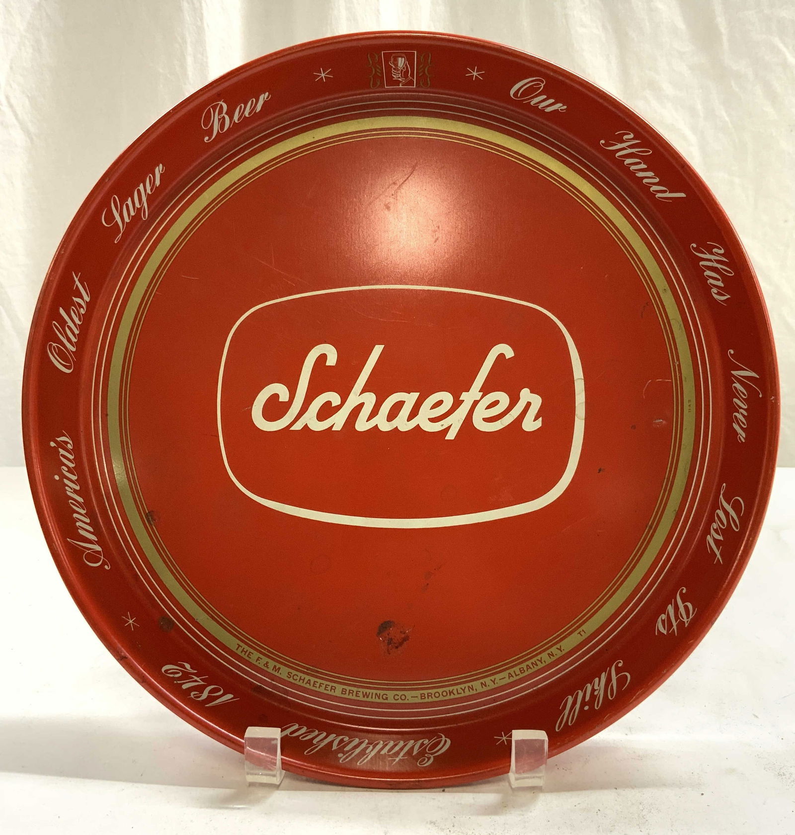 CANCO SCHAEFER Beer Toleware Serving Tray (1 of 7)