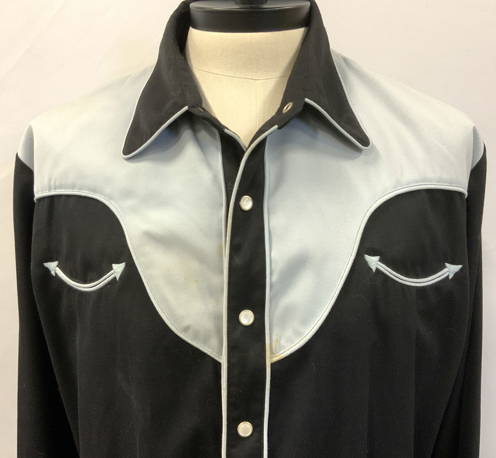 SCULLY Mens Southwest Cowboy Style Shirt (1 of 9)