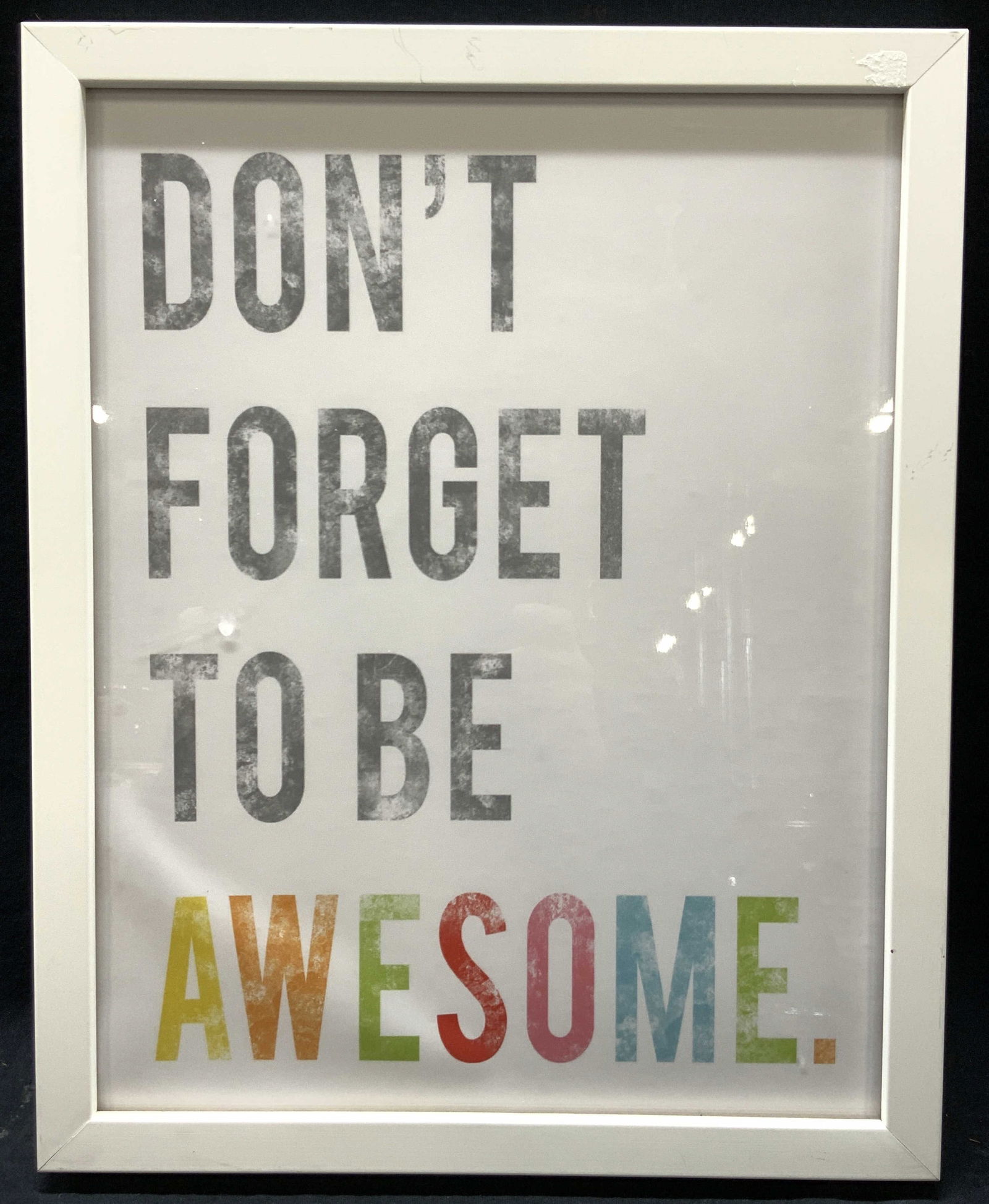 Framed Motivational Lithograph (1 of 6)