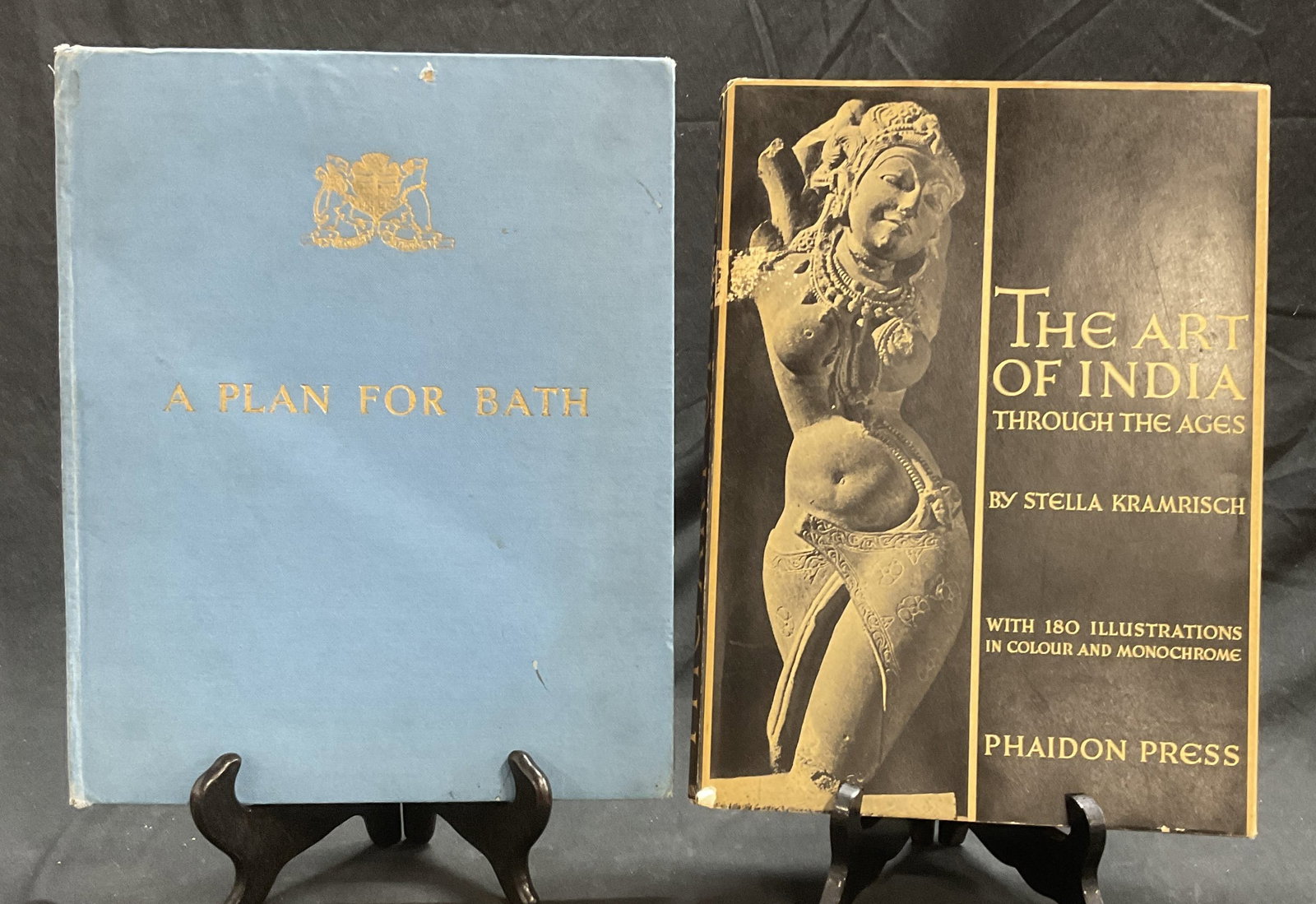 Lot 2 Books A Plan for Bath, The Art of India 1954 (1 of 12)
