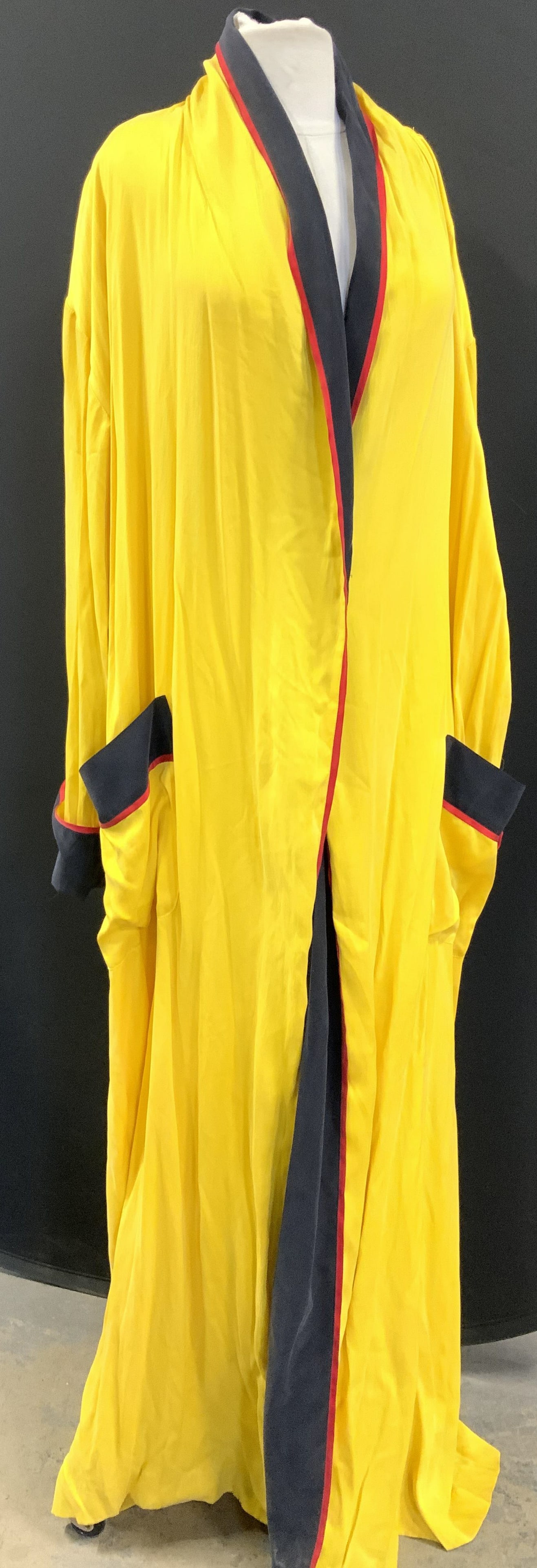 Original Sample Donna Karen Silk Robe (1 of 10)