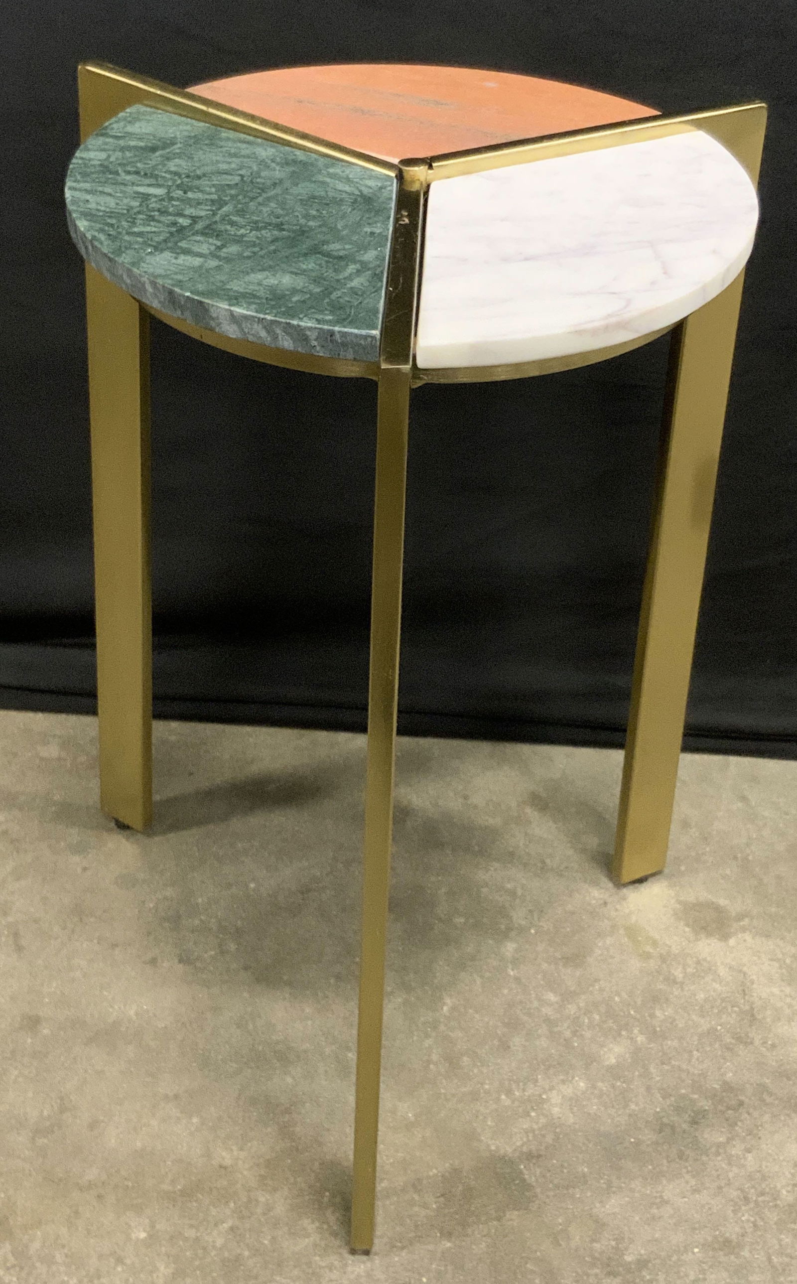 Art Deco Style Natural Stone Side Table (1 of 14)