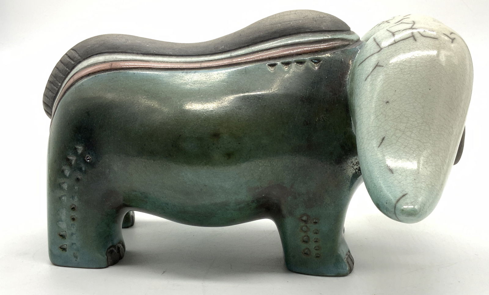 Porcupine Ceramics Raku Water Buffalo Fig S Africa (1 of 7)