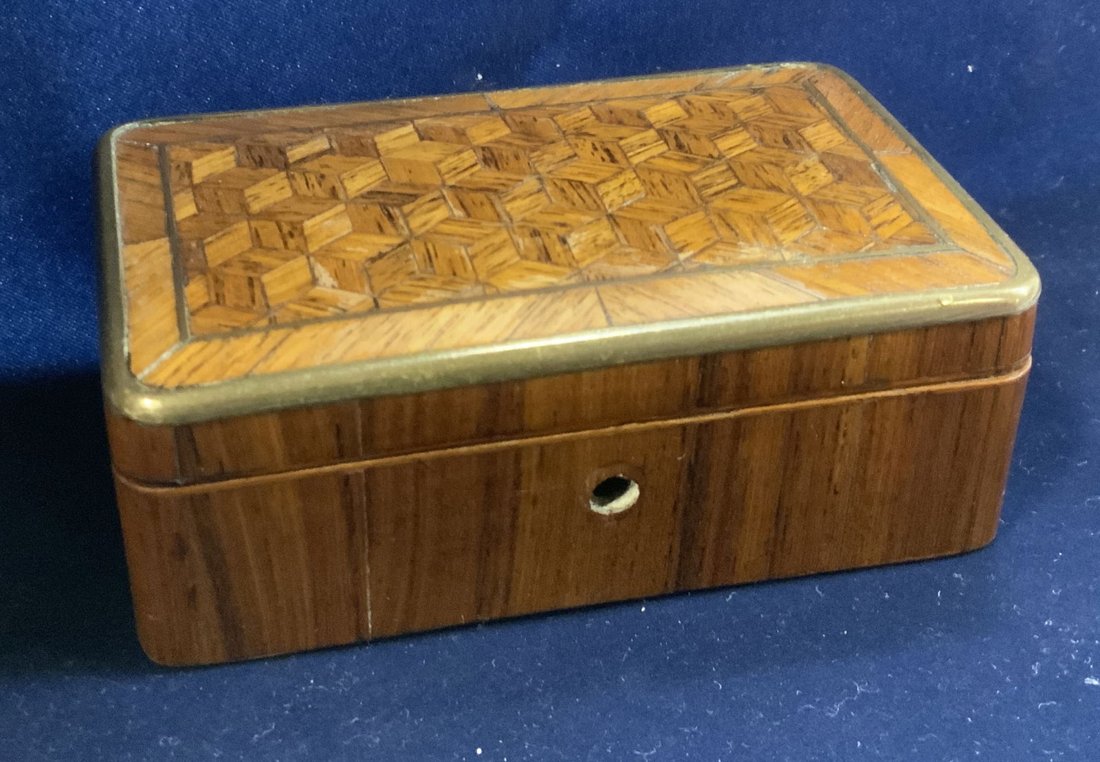 Antique French Kingwood Artisan Box, France (1 of 7)