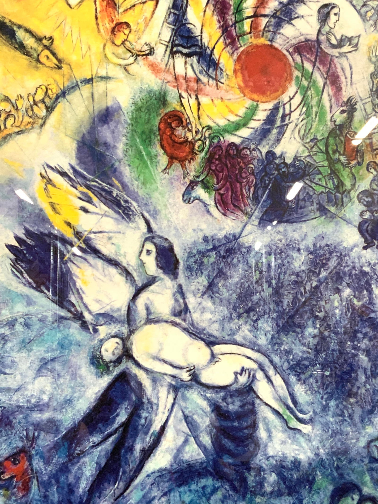 Marc Chagall The Creation Of Man Offset Litho 40in (1 of 8)
