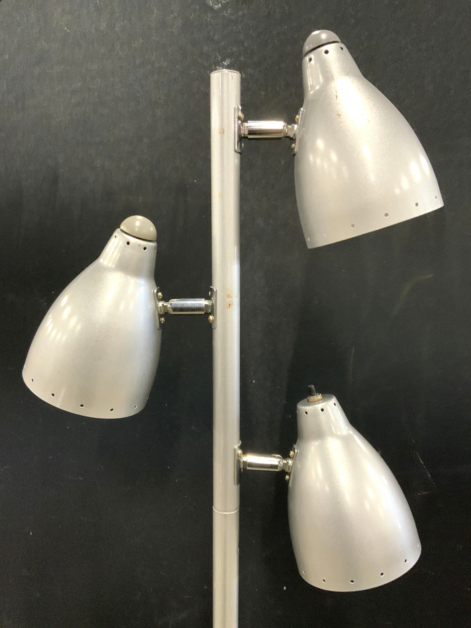 3 Head Metal Floor Lamp 65in (1 of 6)