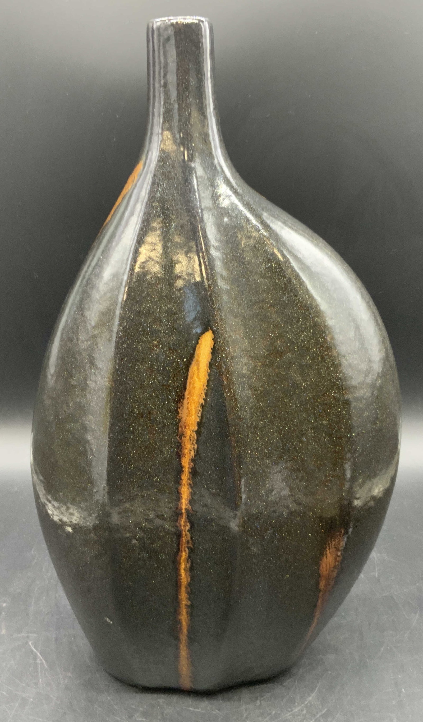 Handmade Lustrous Artisan Pottery Vase 15in (1 of 12)