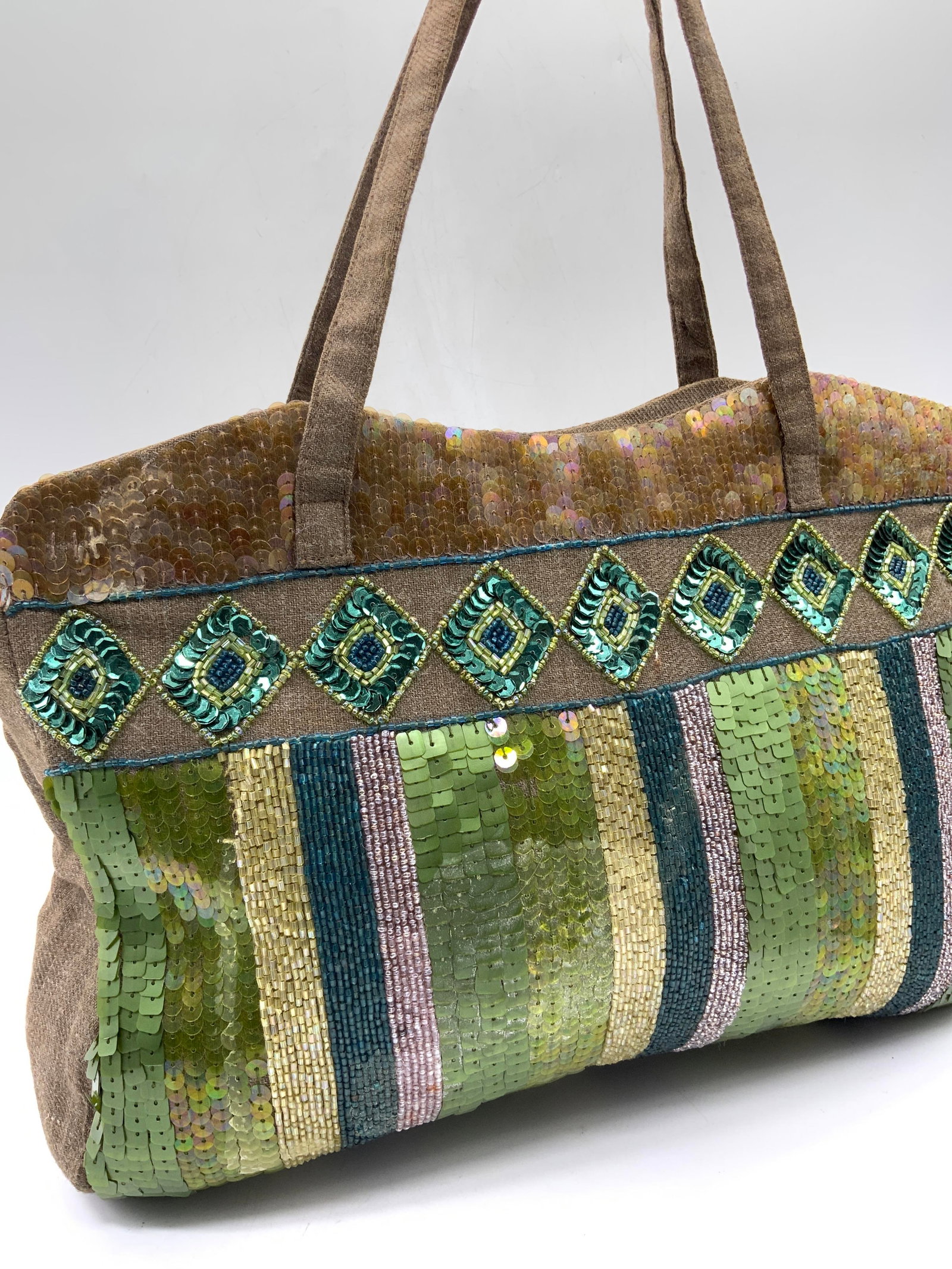 Whistles Beaded & Sequin Bag w Silk Lining (1 of 9)