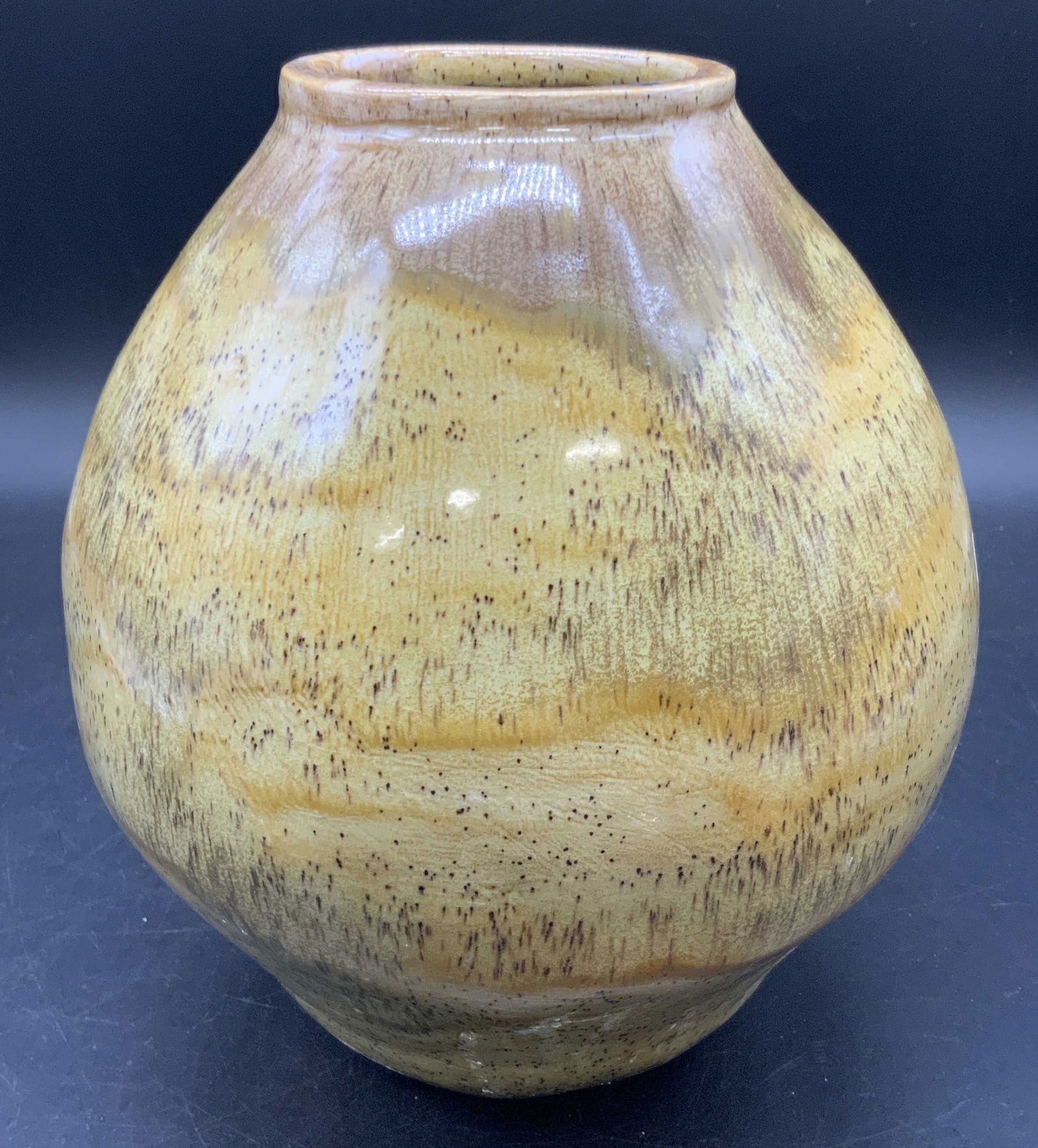 Signed Vintage Handmade Glazed Ceramic Vase (1 of 16)