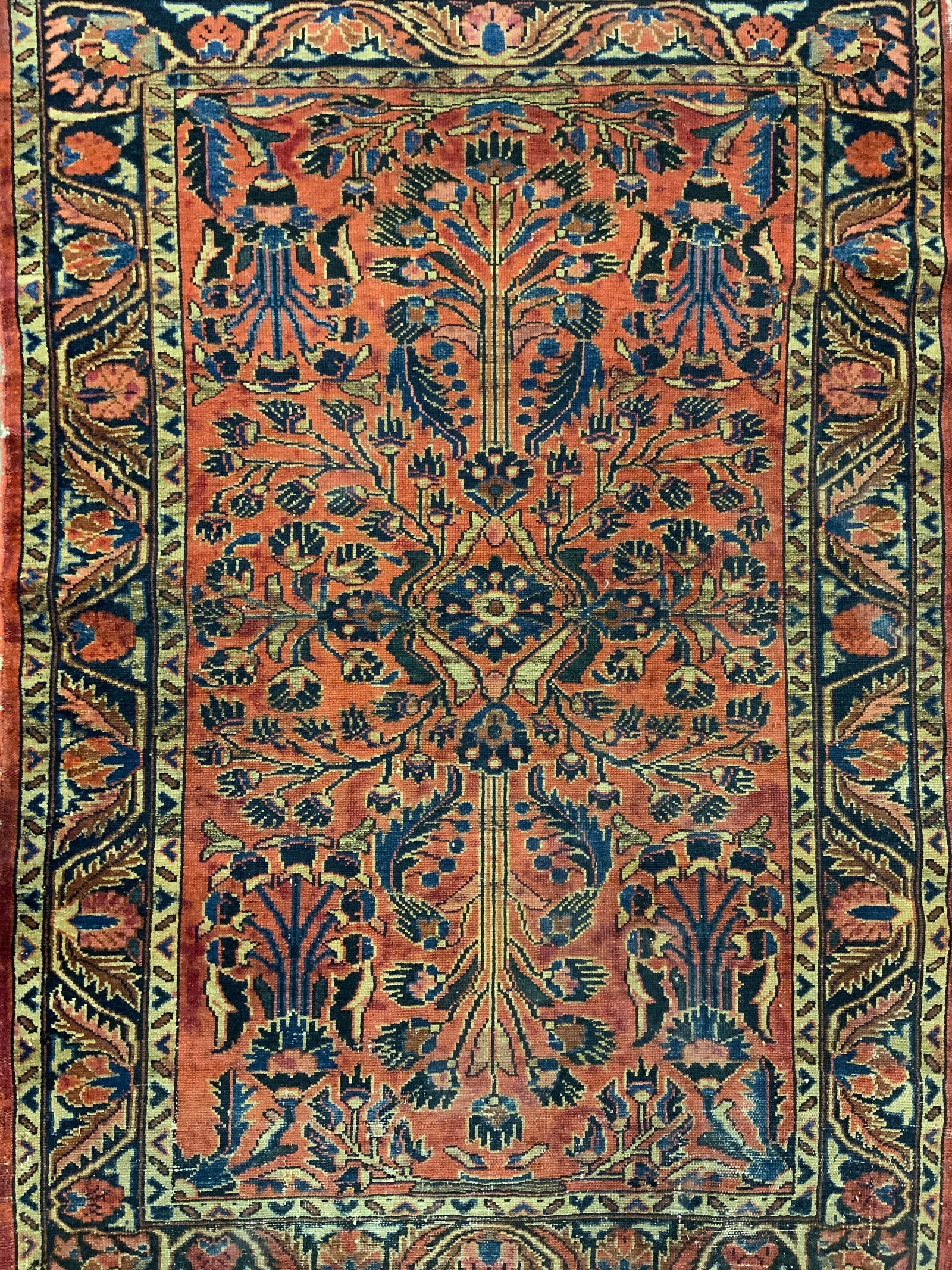 Antique Handmade Persian Wool Area Rug (1 of 8)