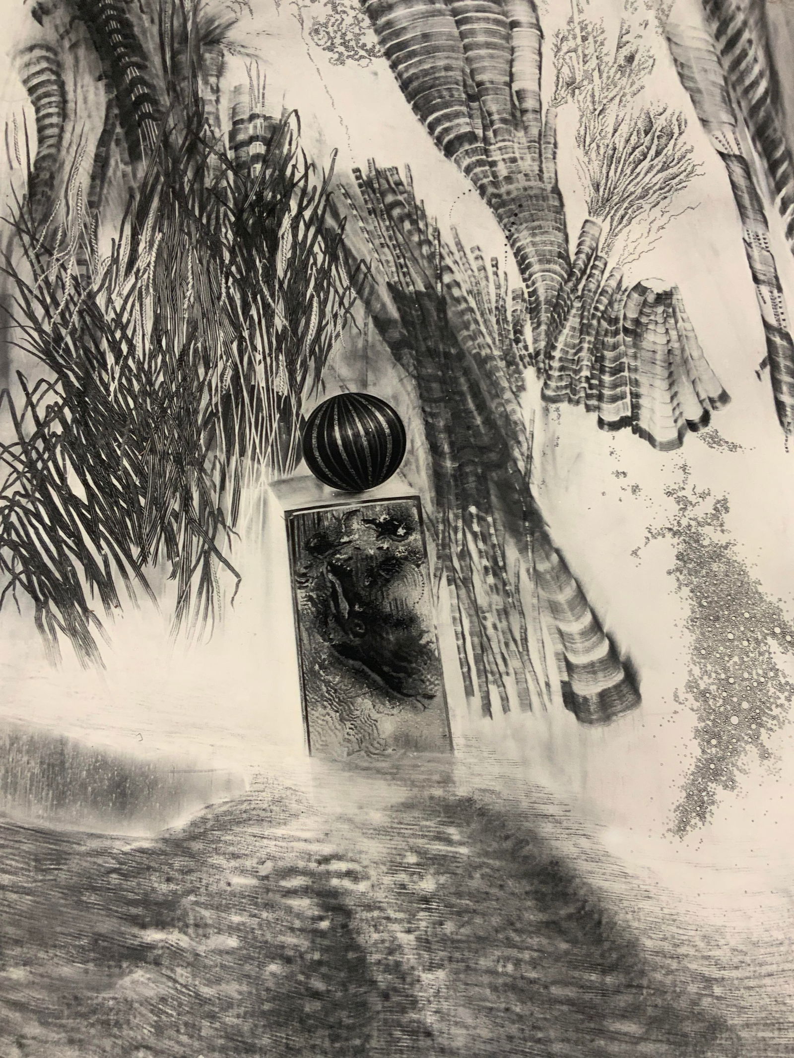 JACK BARTH Mixed Media Mounted On Canvas, 82 8ft4in (1 of 13)