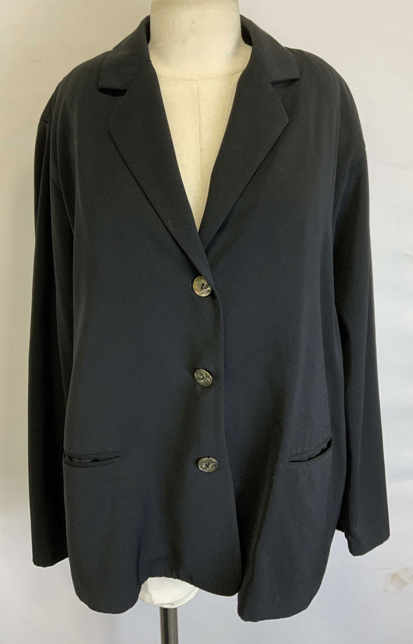 Ozbek Black Embroidered Jacket, Italy (1 of 11)