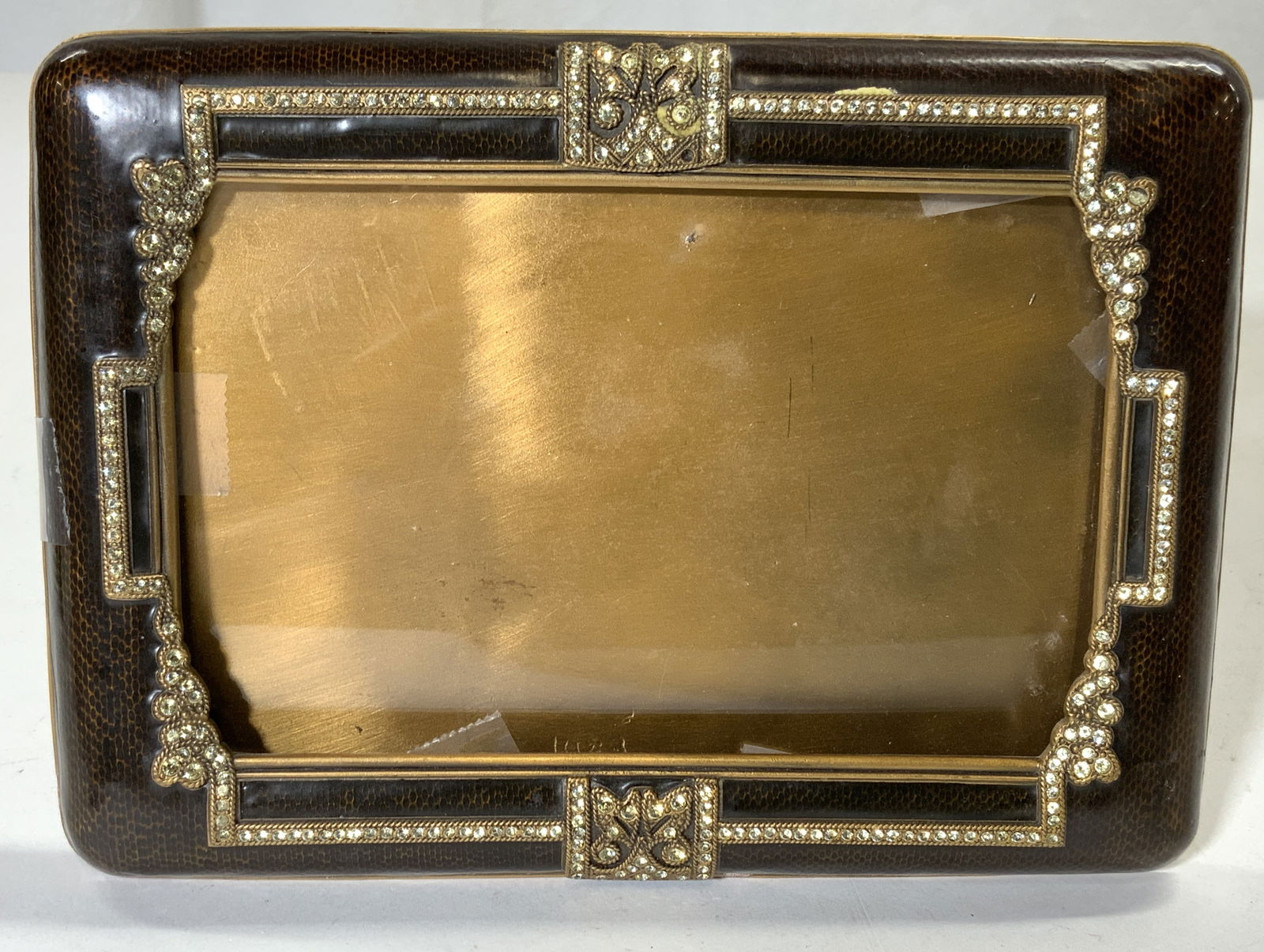 EDGAR BEREBI Limited Edition Enamel & Rhinestones Picture Frame (1 of 8)