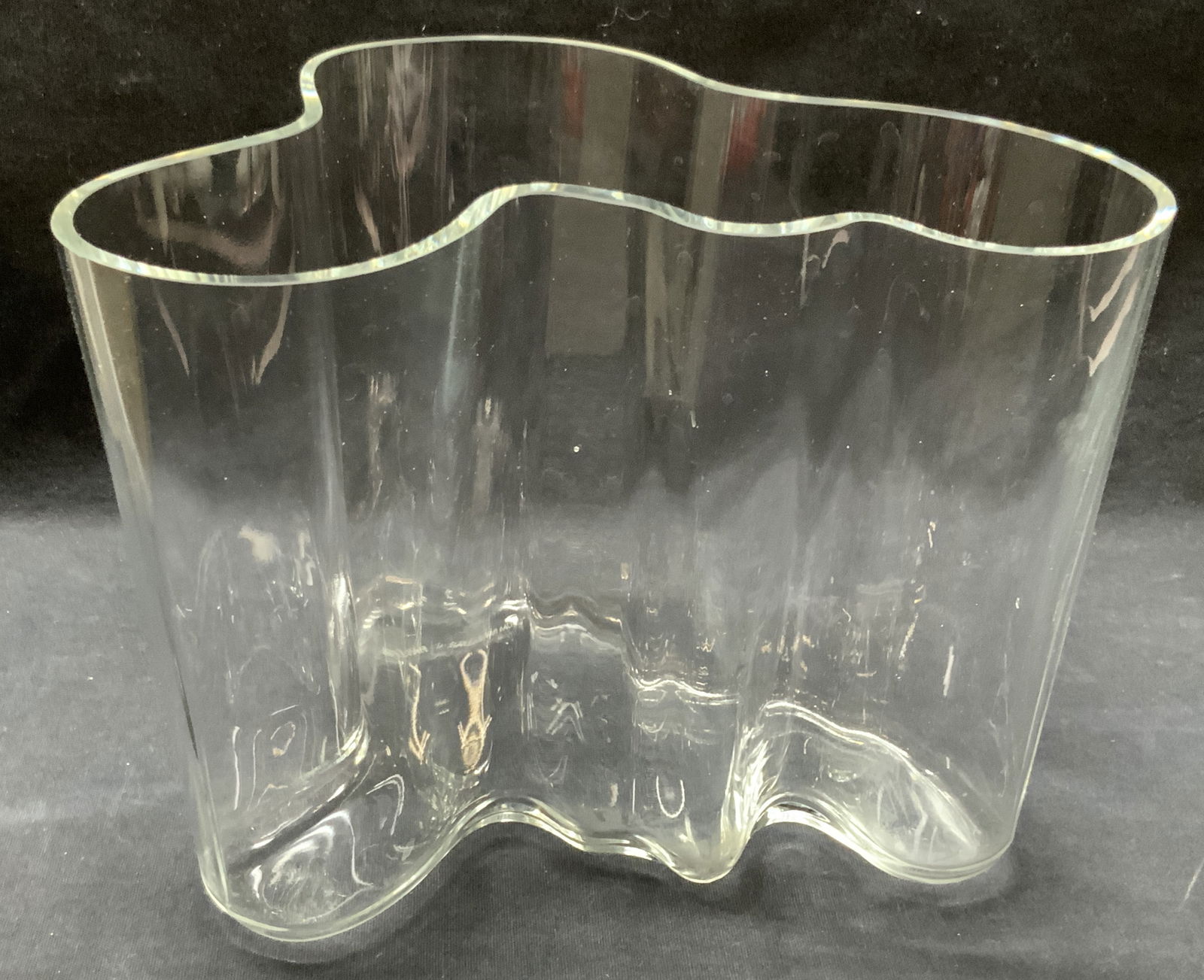 ITTALA Aalto Designer Abstract Glass Vase W Box (1 of 7)
