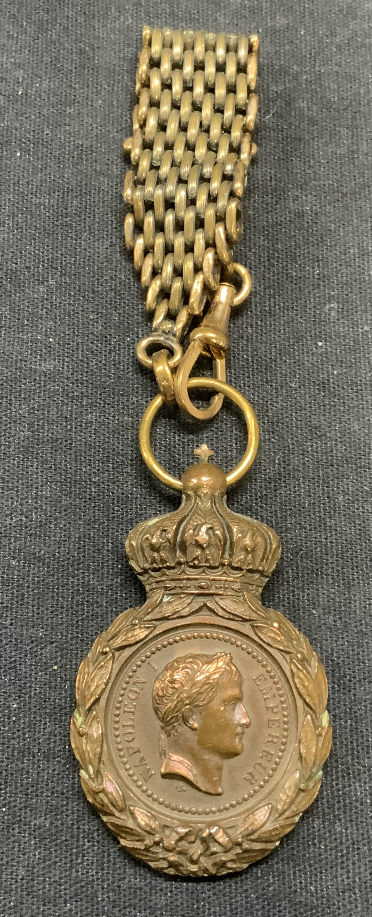 1821 Napoleon I Bronze Medal of Saint Helena (1 of 6)