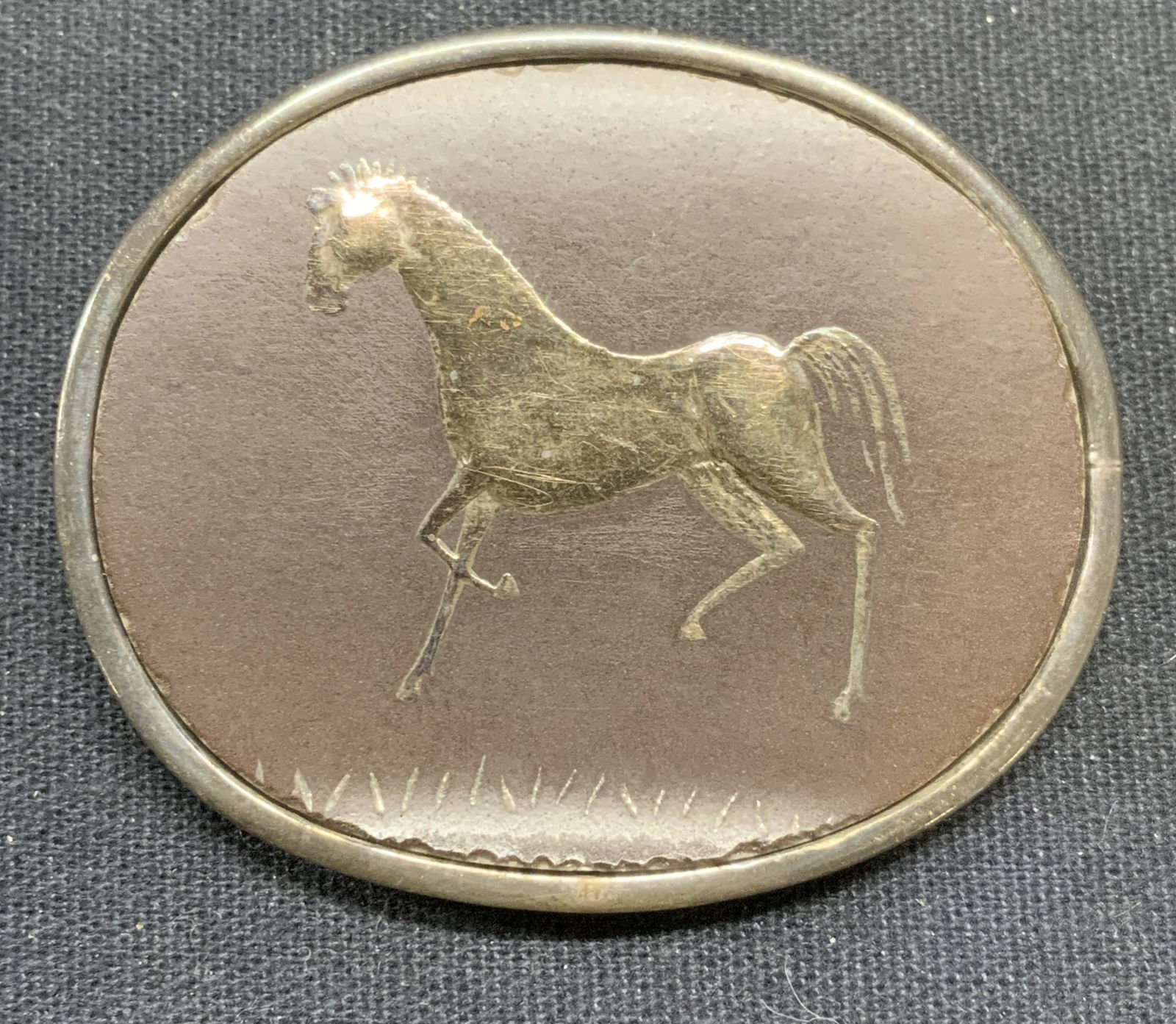 Los Castillo Sterling Silver Horse Brooch, Mexico (1 of 6)