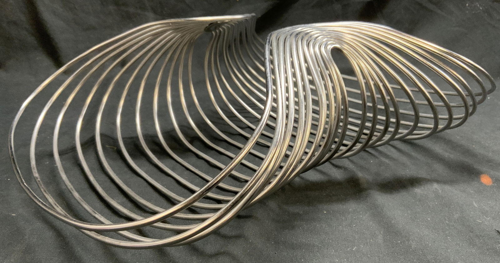 ALESSI Metal Modernist Centerpiece Bowl 14.5in 2009 (1 of 8)