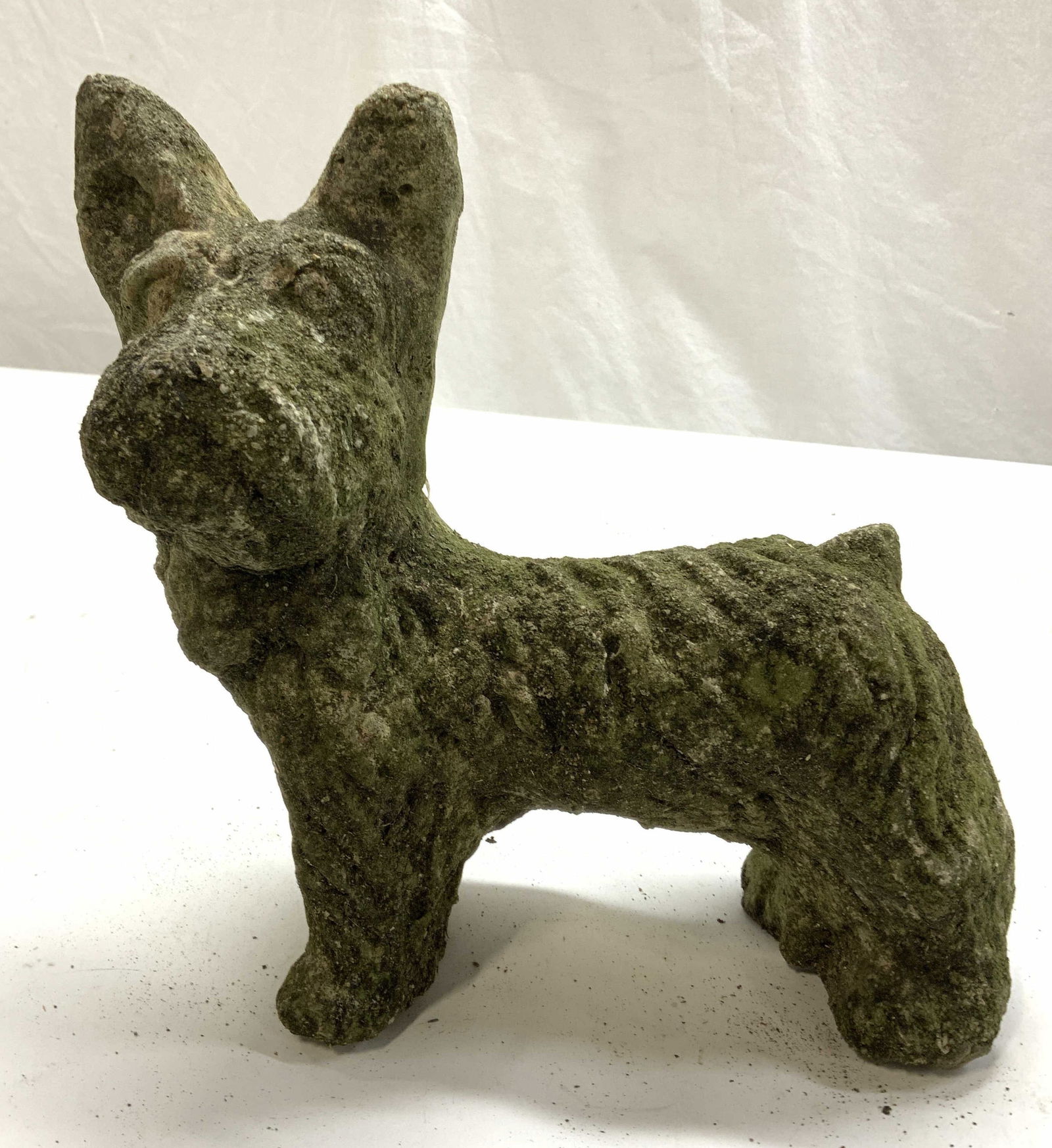 Scottie Dog Cement Lawn Garden Statuary (1 of 7)