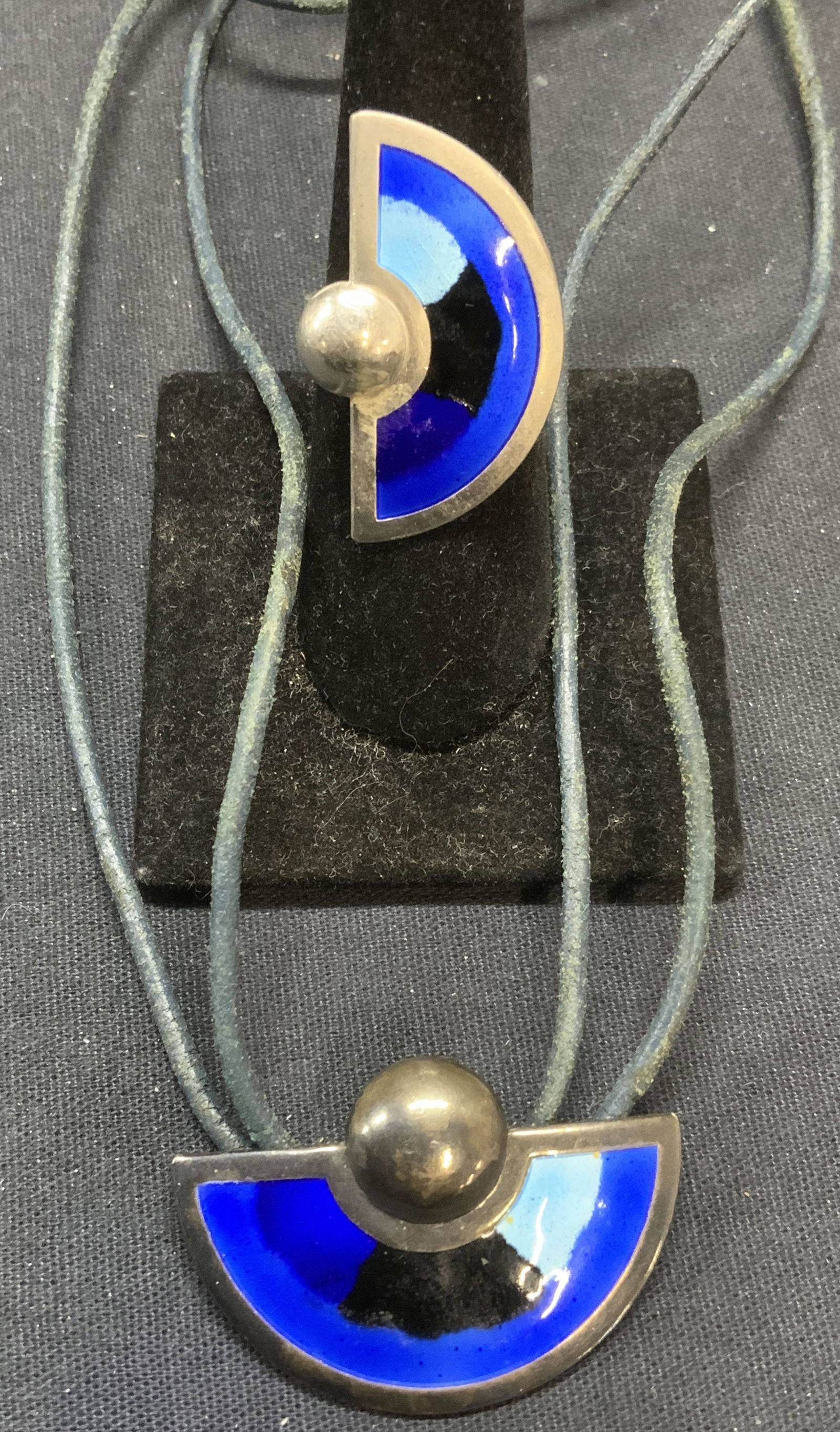 Set 2 Embla Sterling Silver Ring & Necklace (1 of 8)