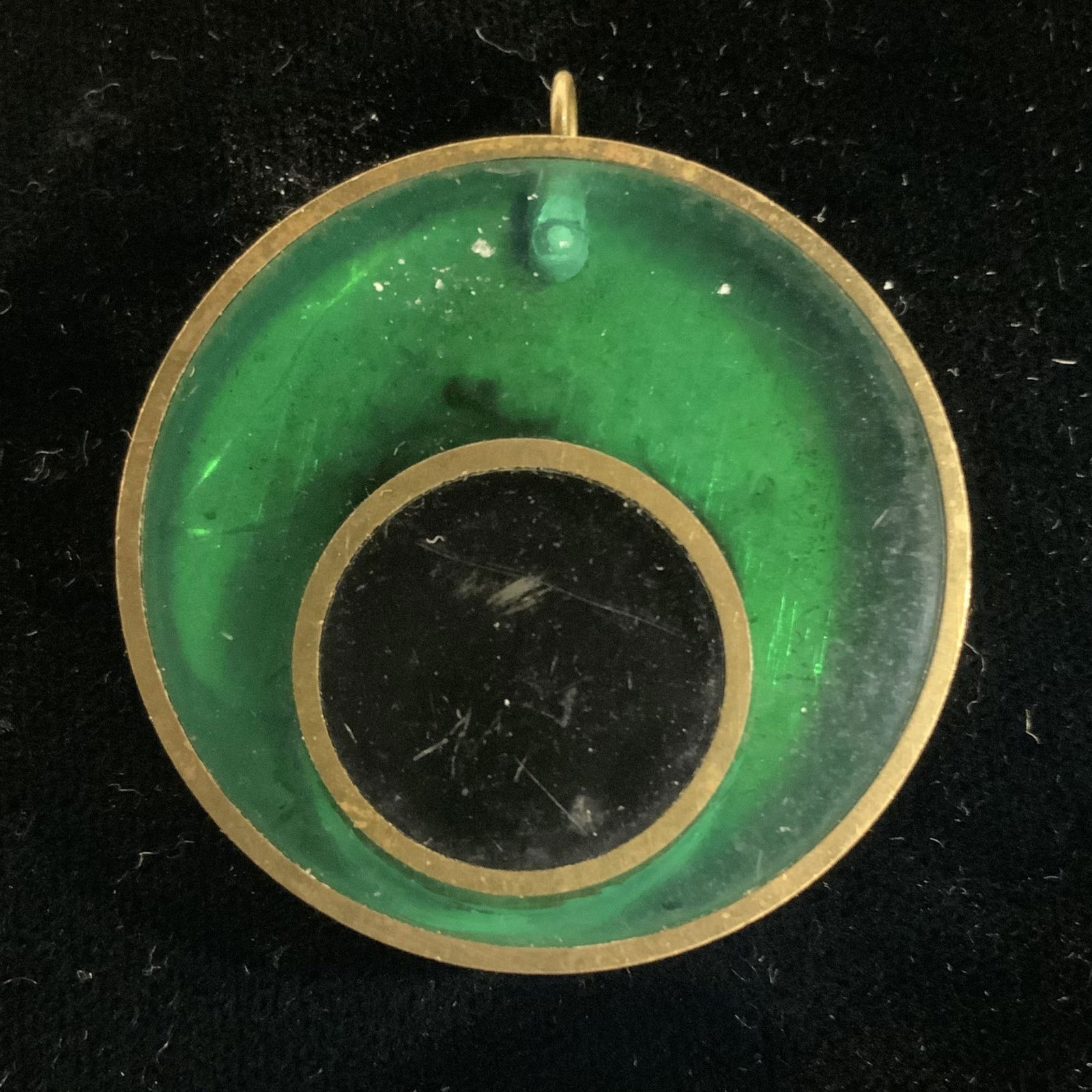 Enamel In Brass Accessory / Jewelry Pendant (1 of 6)