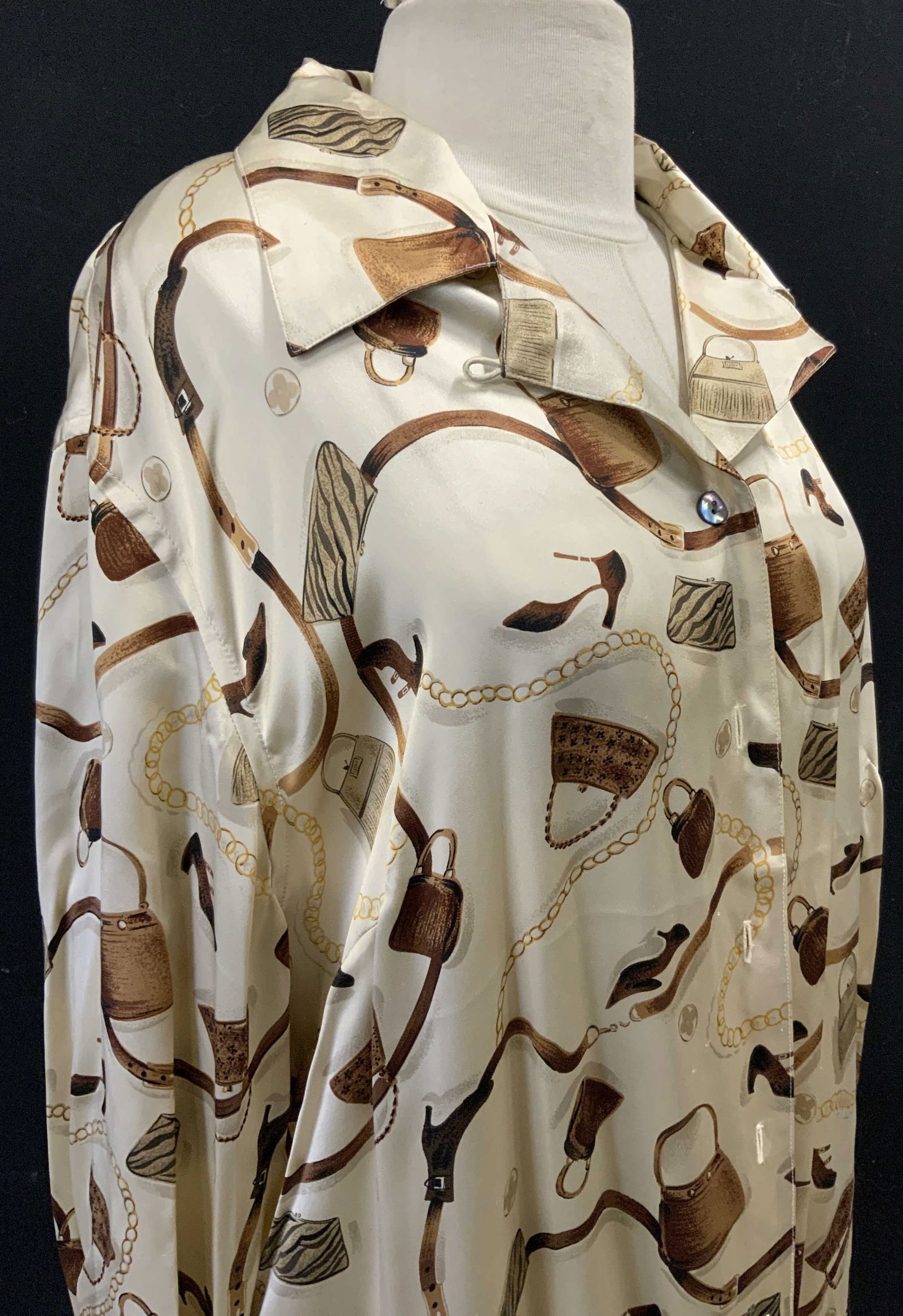 City Silk Womans Plus Size Silk Blouse, NWT (1 of 7)