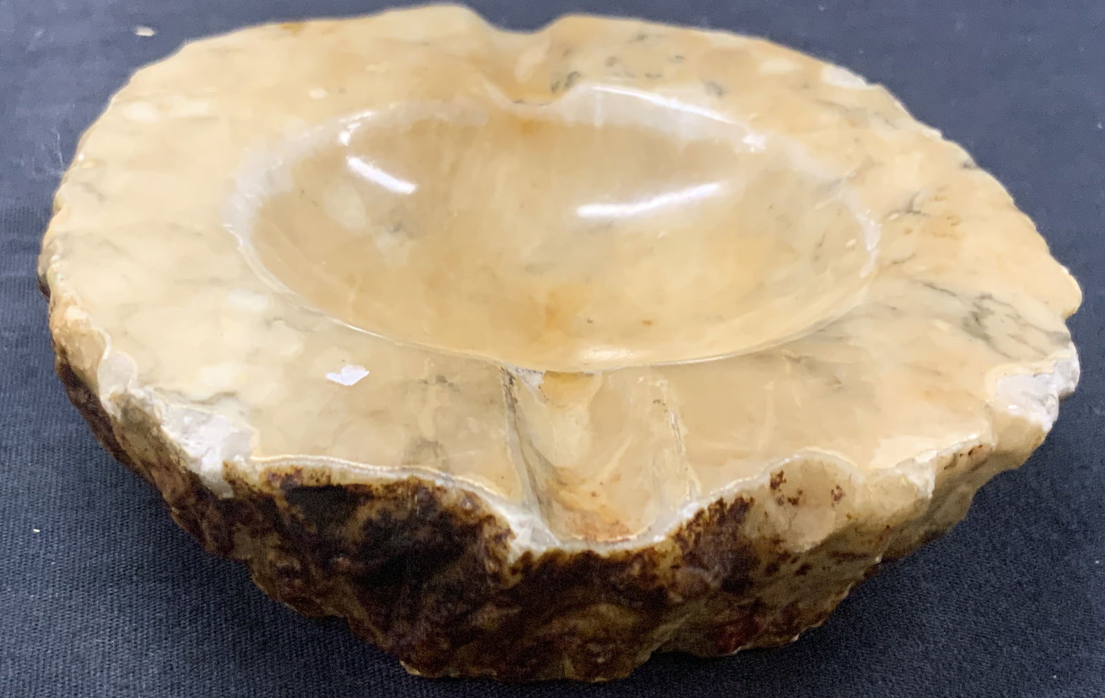 Cut Geode Stone Trinket Dish/ Ash Tray (1 of 6)