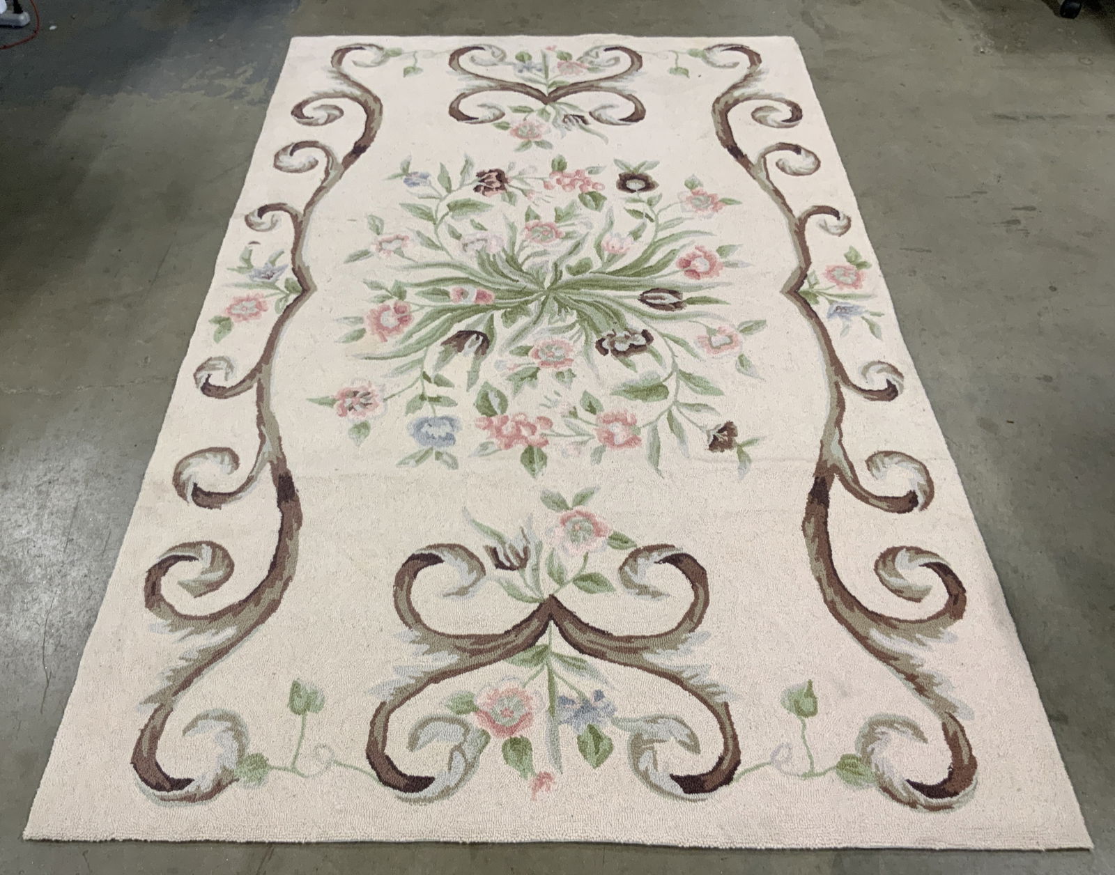 DASH & ALBERT Hand Tufted Wool & Cotton Floral Rug (1 of 15)