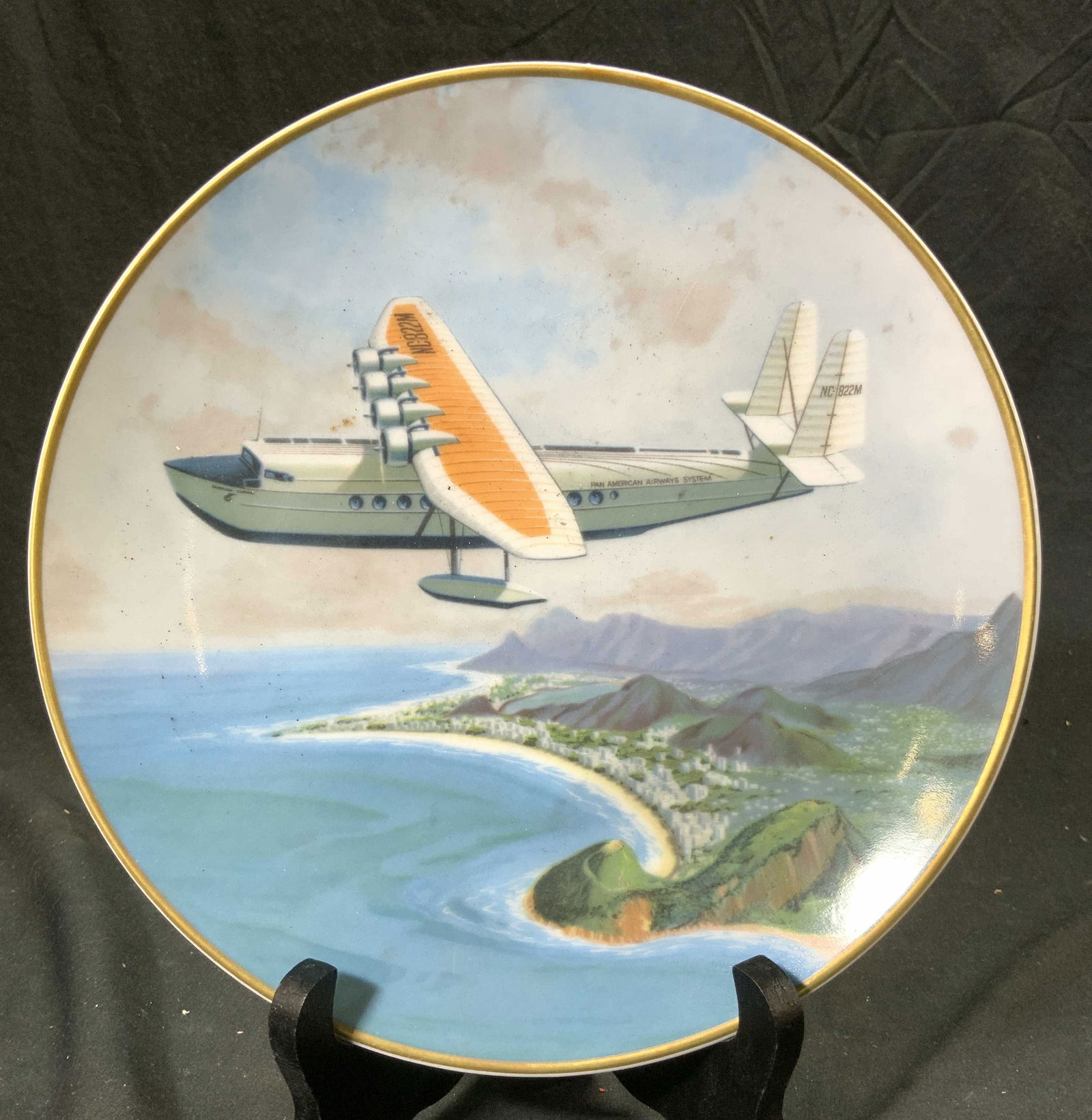 Bauscher W BAVARIA PAN AM PIONEER FLIGHTS Plate (1 of 7)