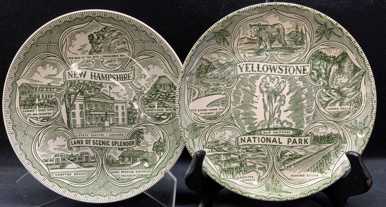 Yellowstone, New Hampshire Souvenir Plates, 2 (1 of 7)