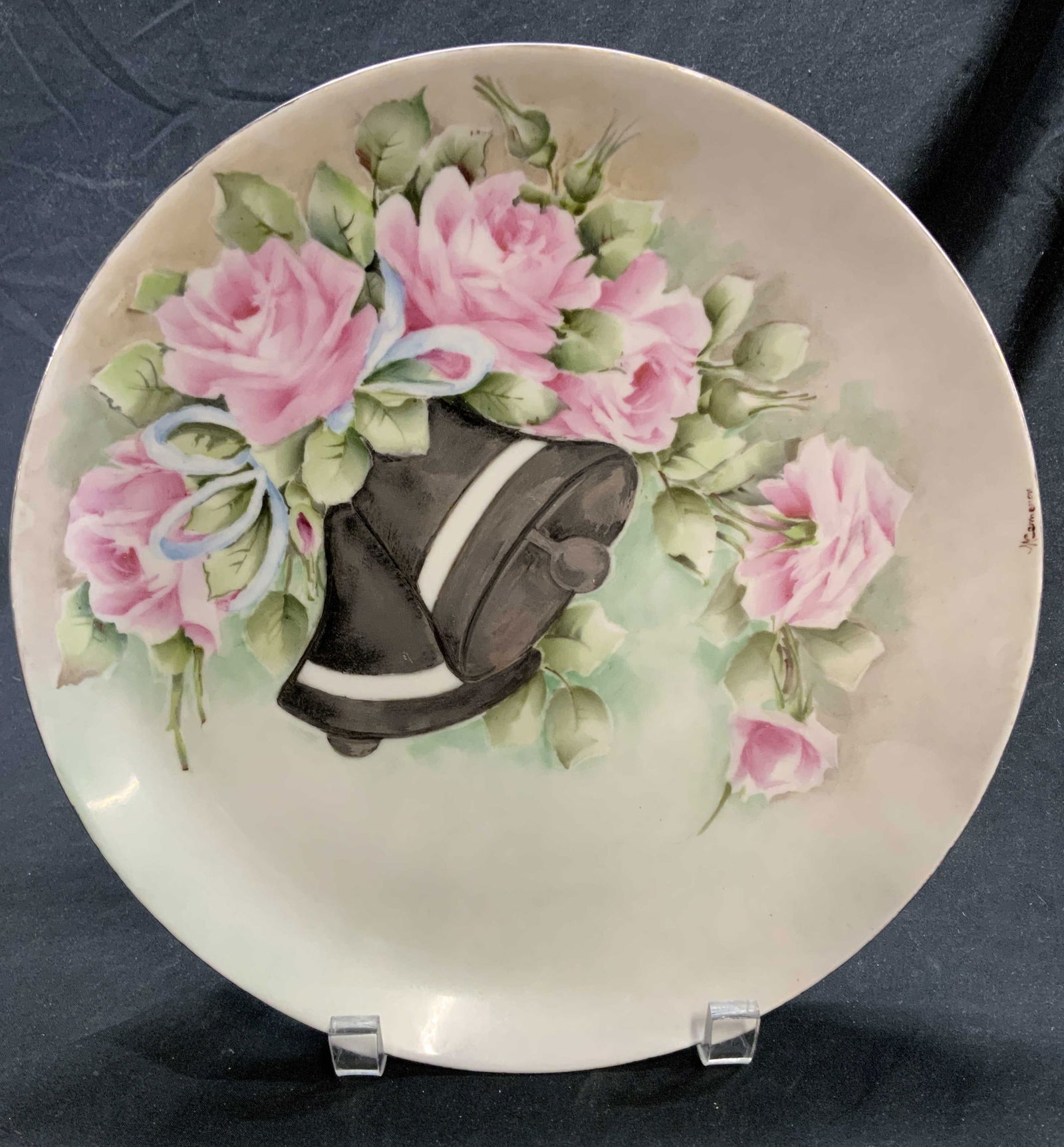 Artist Signed Hand Painted Porcelain Plate GERMANY (1 of 6)