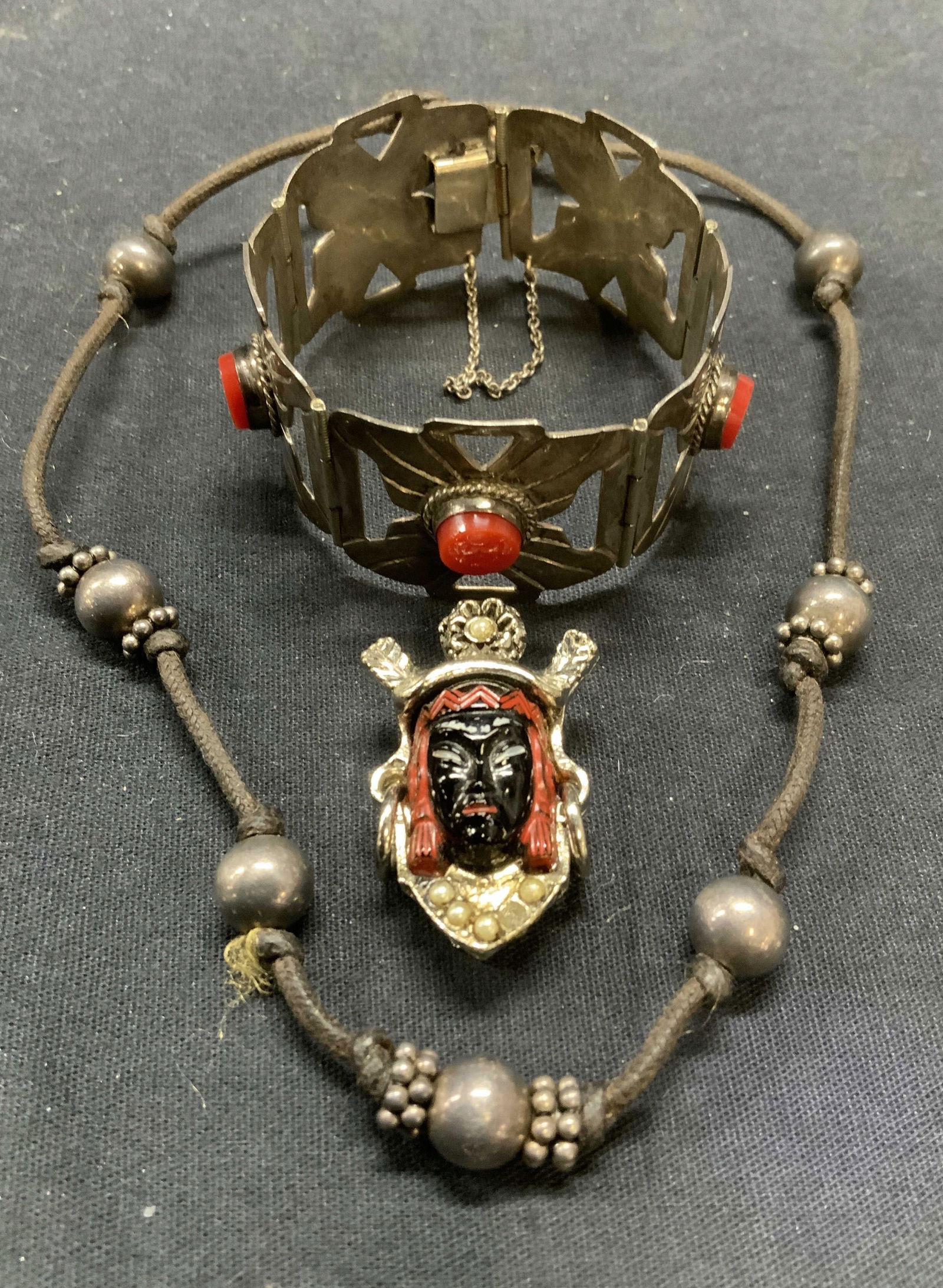 3 Jewelry Icuala Sterling Silver Coral Bracelet More (1 of 10)