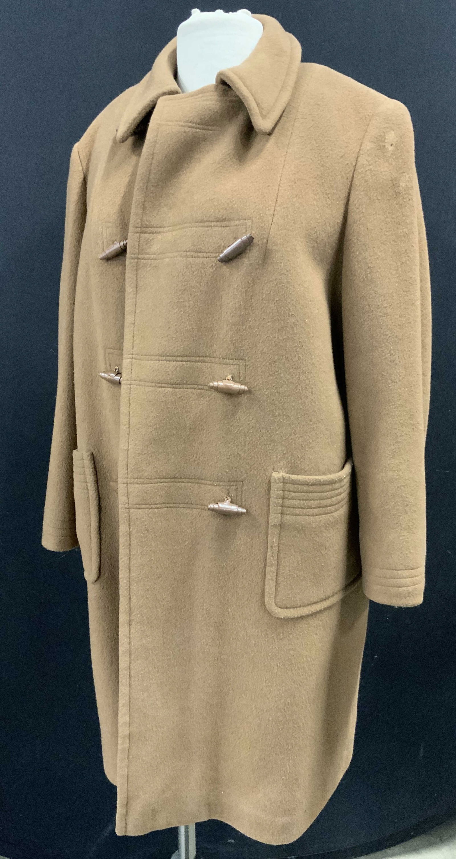 LODEN PEAK Lord & Taylor Wool Pea Coat West Germany (1 of 10)