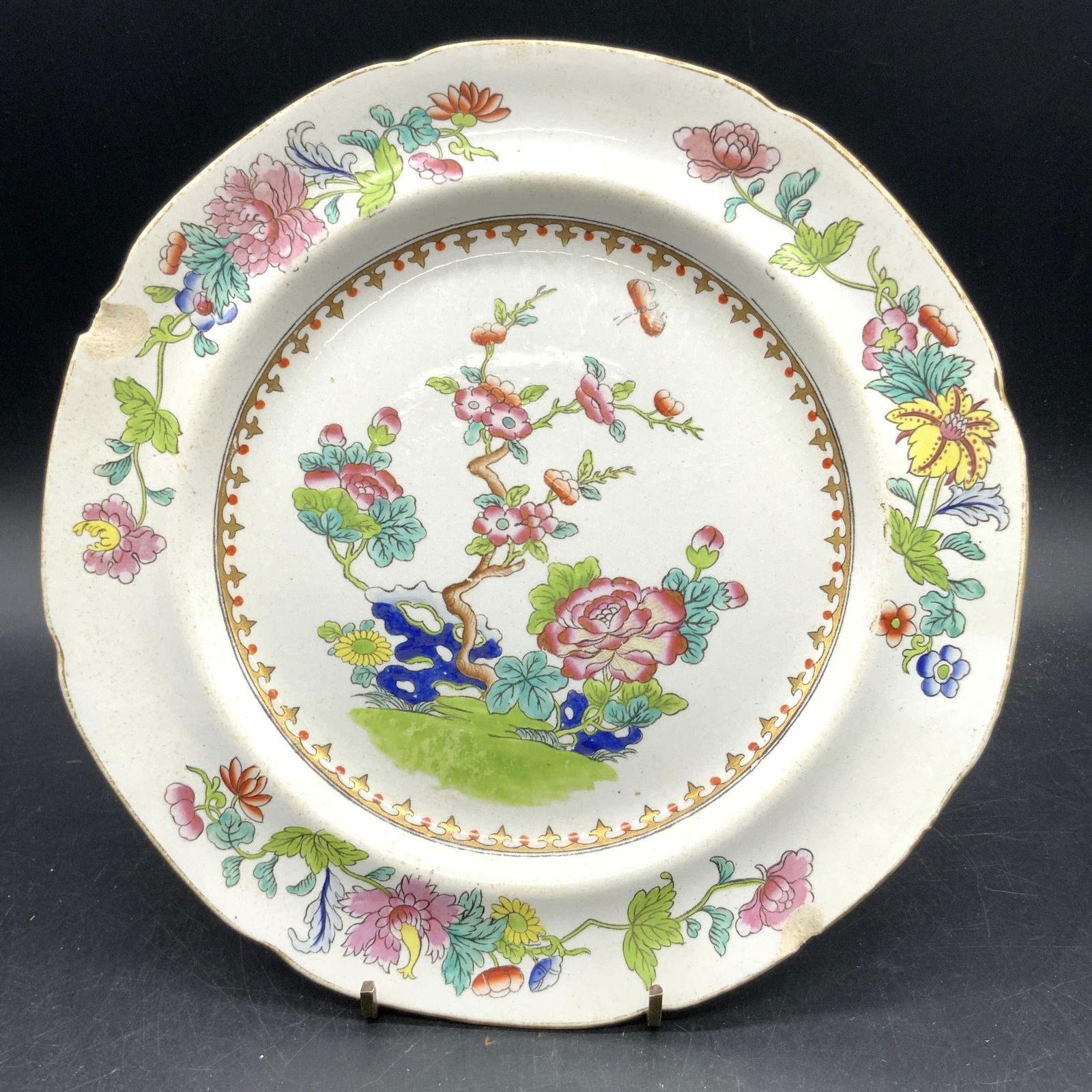 SPODE COPELAND GARRETT Antique Willis Plate (1 of 11)