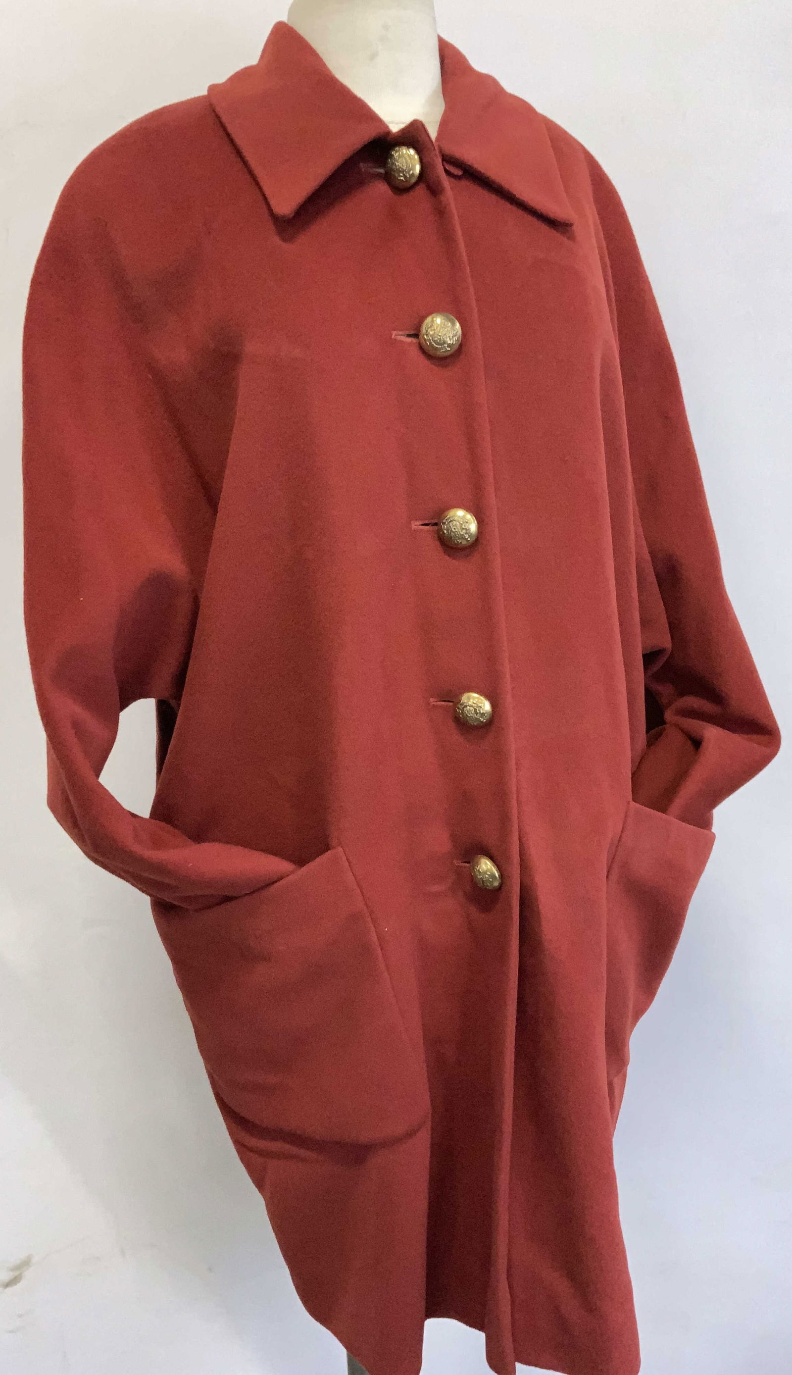 JAEGER Wool & Cashmere Winter Coat, Great Britain (1 of 14)