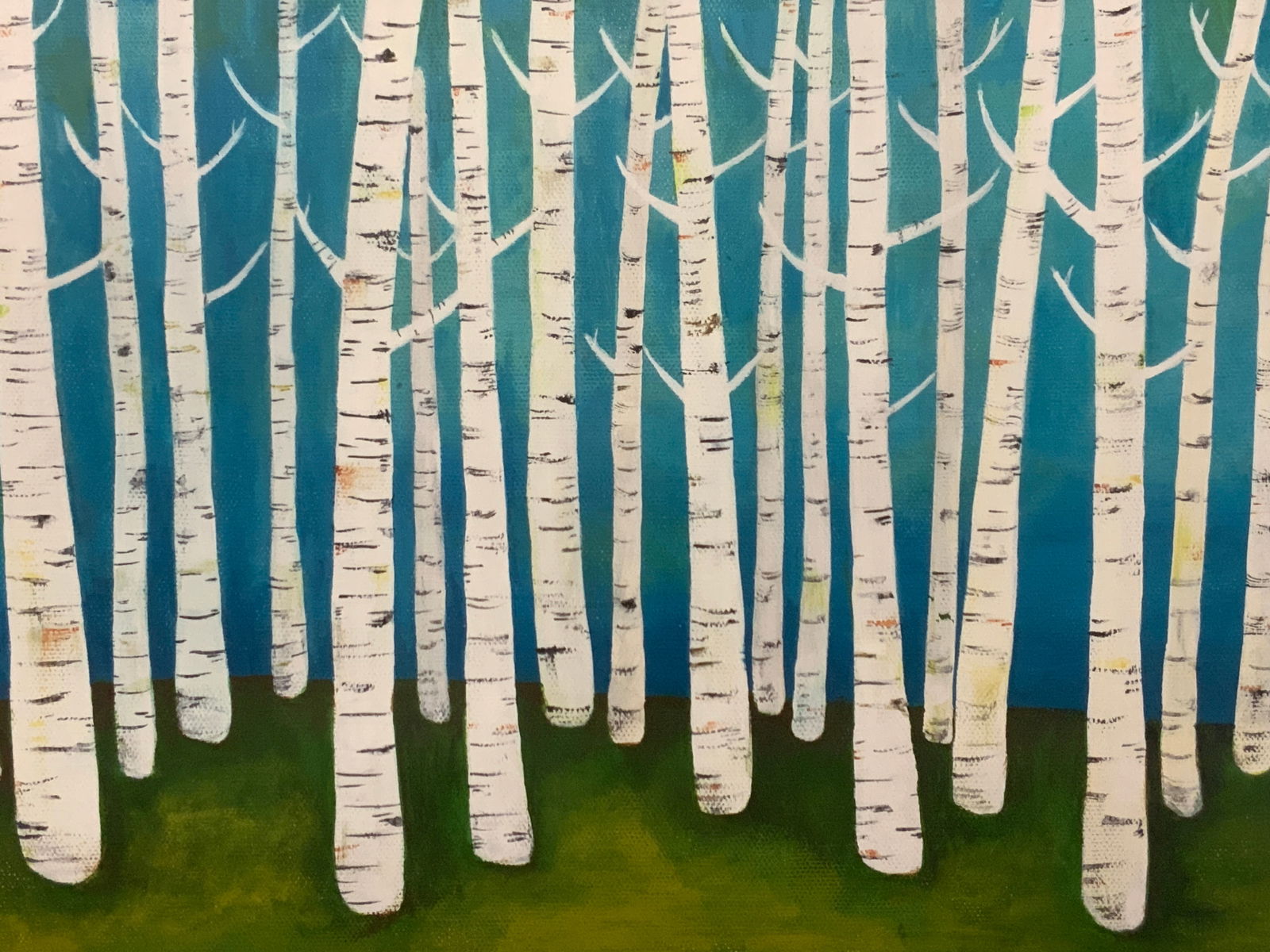 2ft x 5ft Forest Landscape Lithograph (1 of 7)