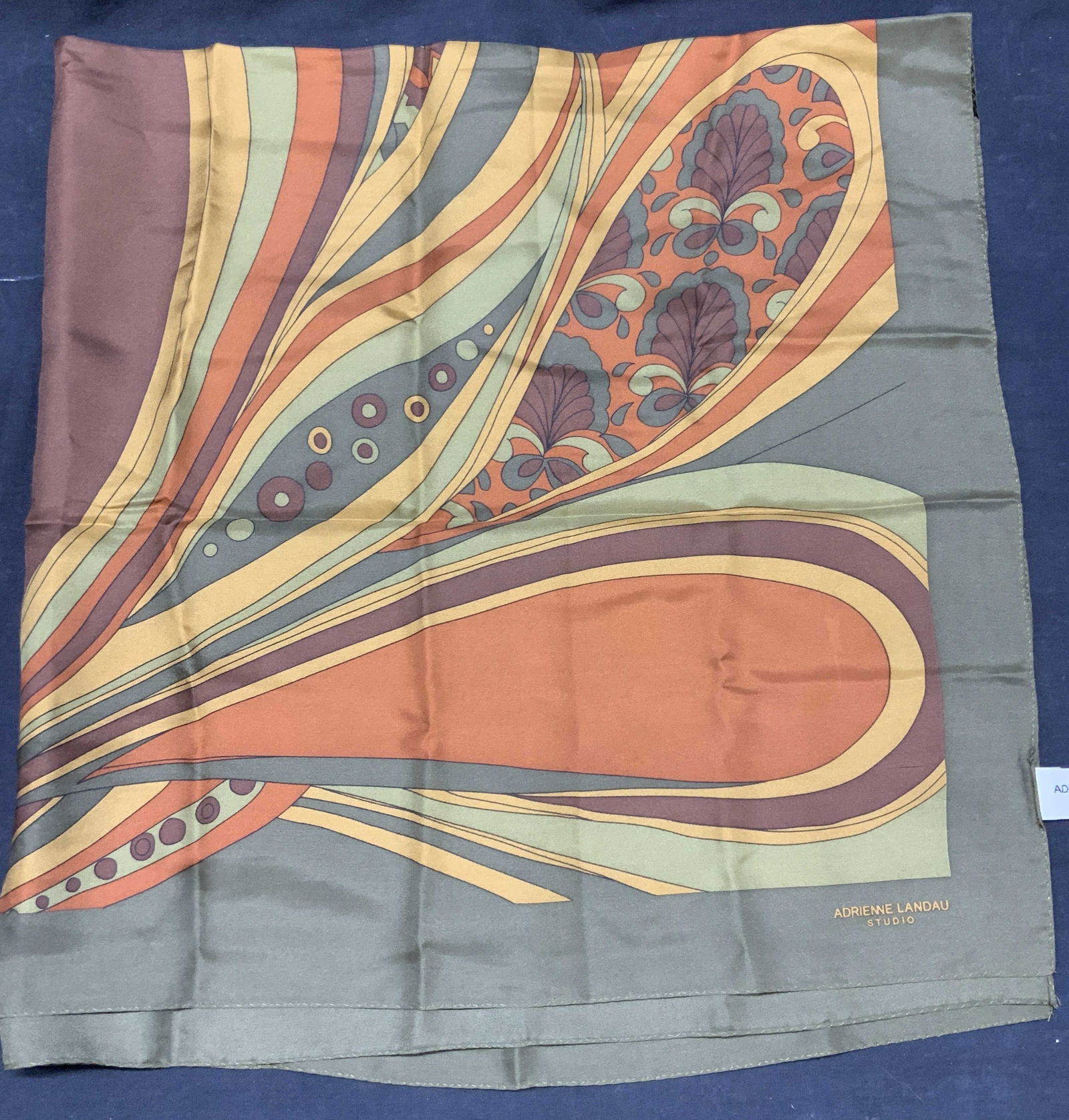 Adrienne Landau Studio Silk Floral Scarf (1 of 6)