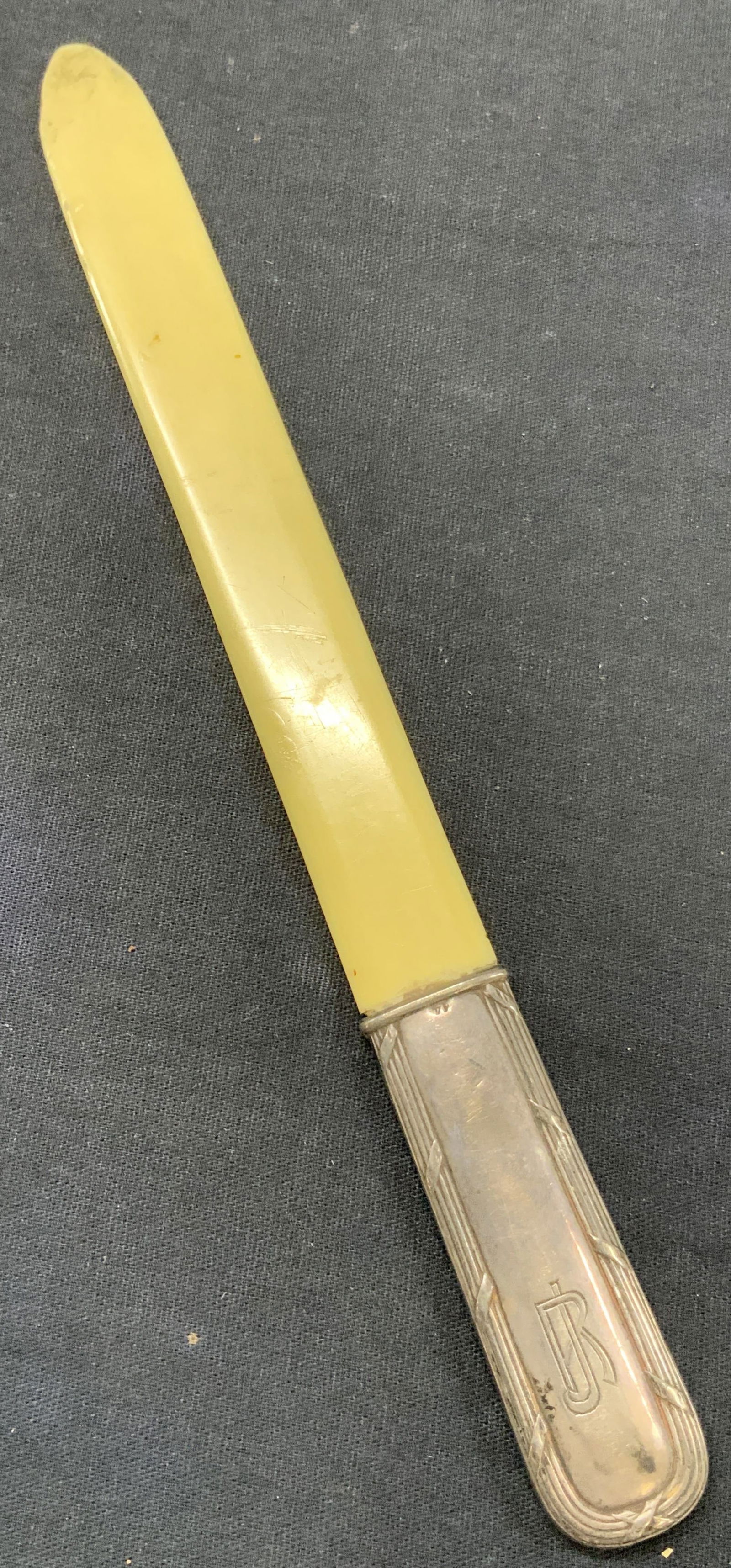 Vintage Monogrammed Sterling Silver Letter Opener (1 of 7)