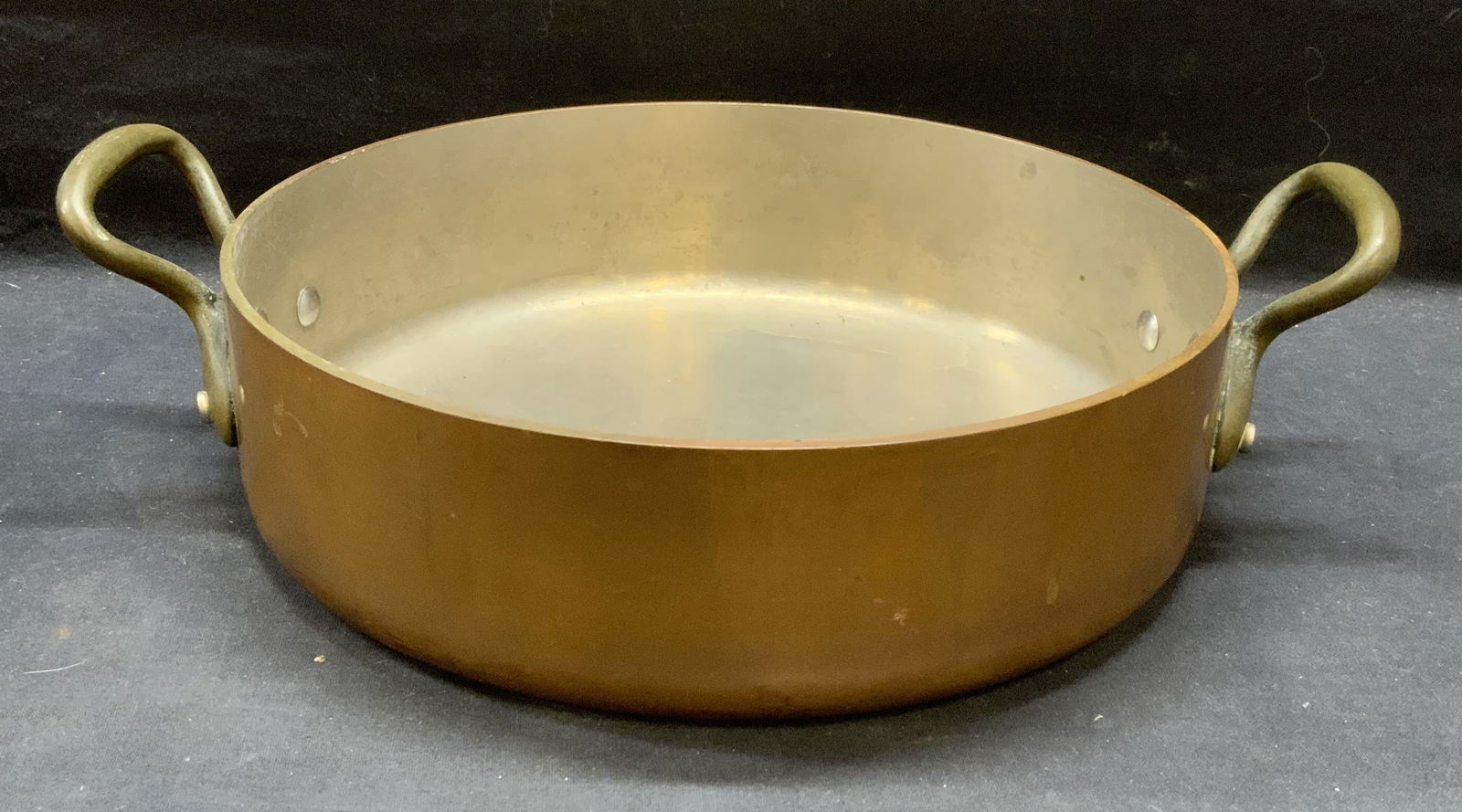 Vintage Heavy Copper Sauce Pan, France (1 of 7)