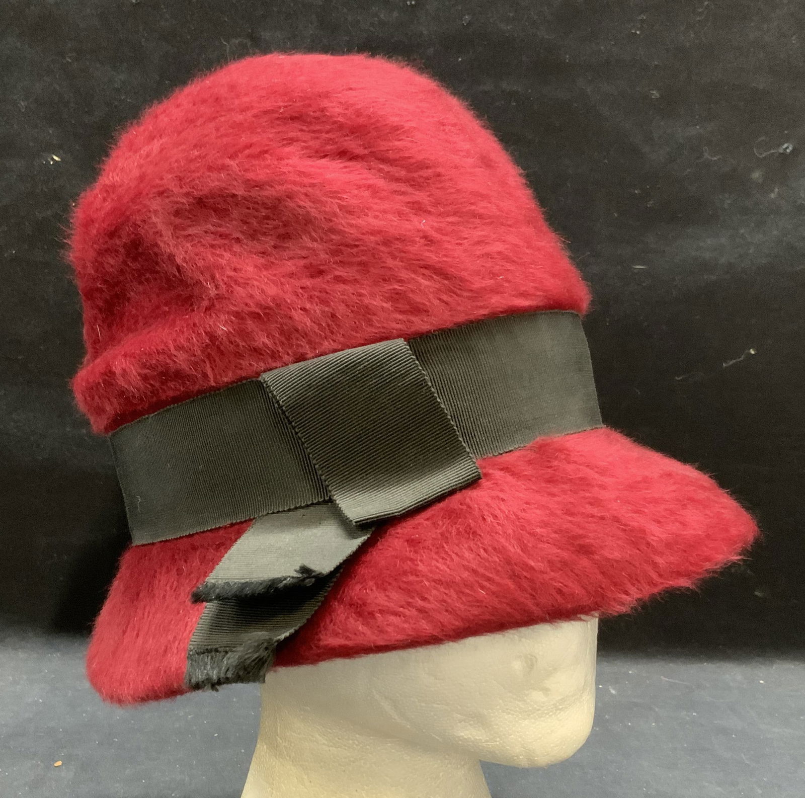Vintage Kozak Fuzzy Red Wool Hat (1 of 6)