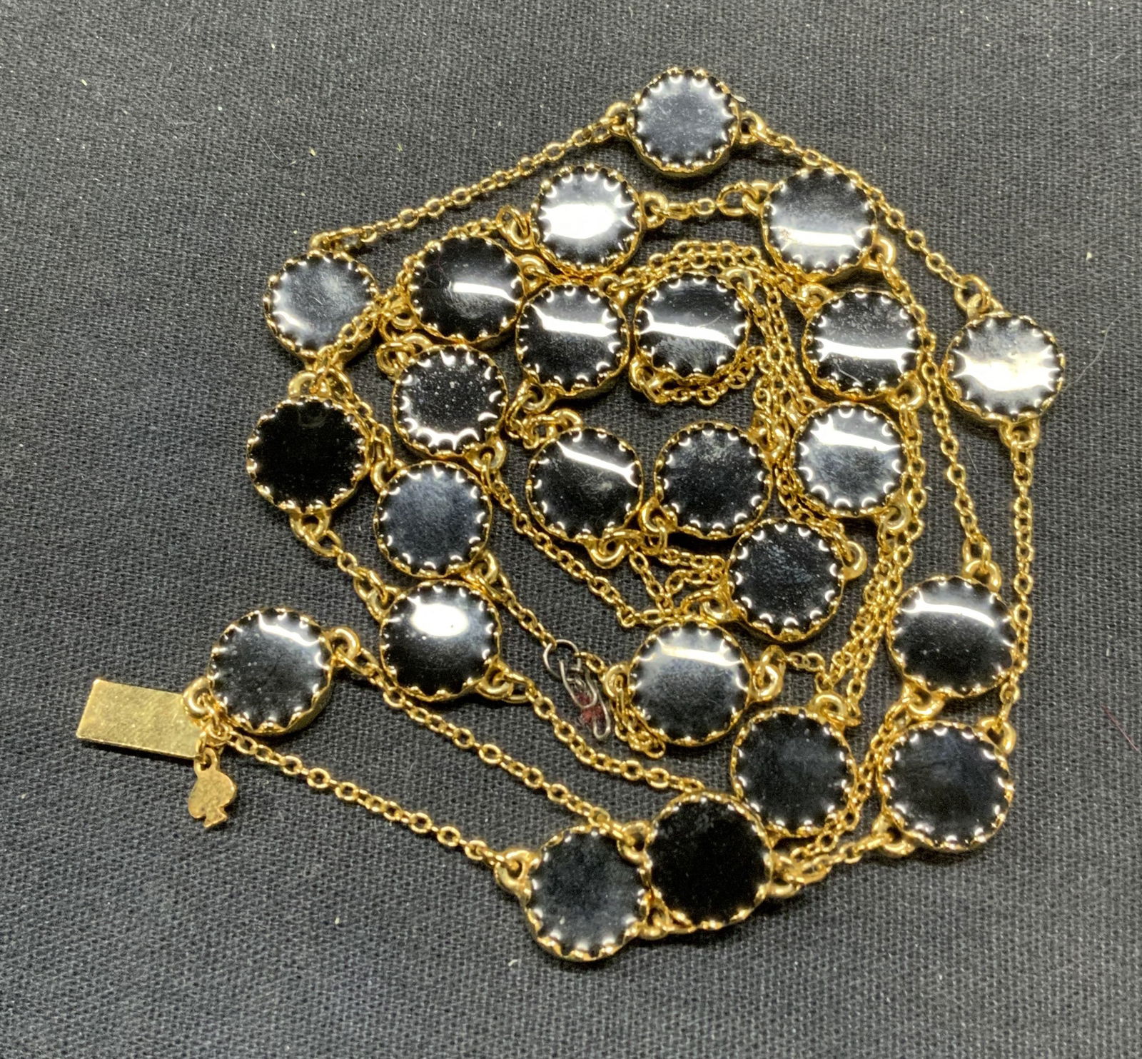 Kate Spade Gold Tone Enameled Necklace (1 of 7)