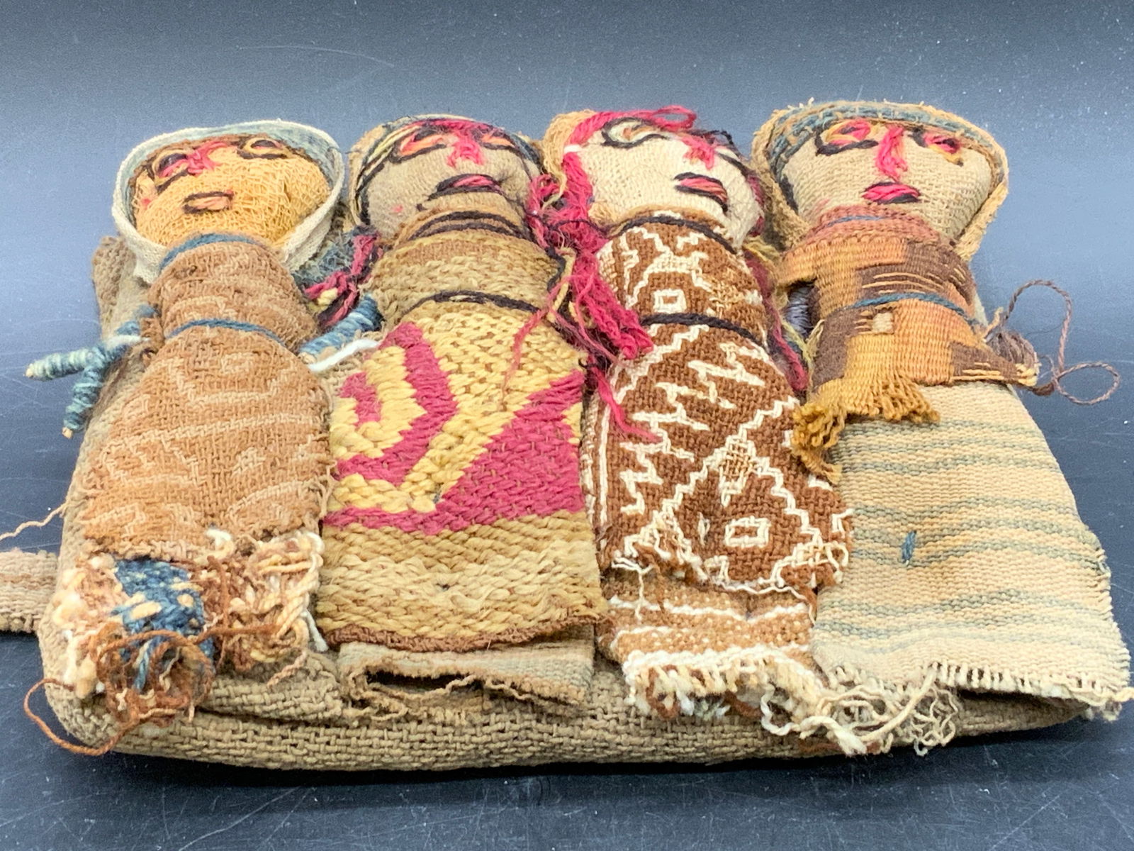 Antique Peruvian Folk Art Textile Doll Figurals (1 of 10)